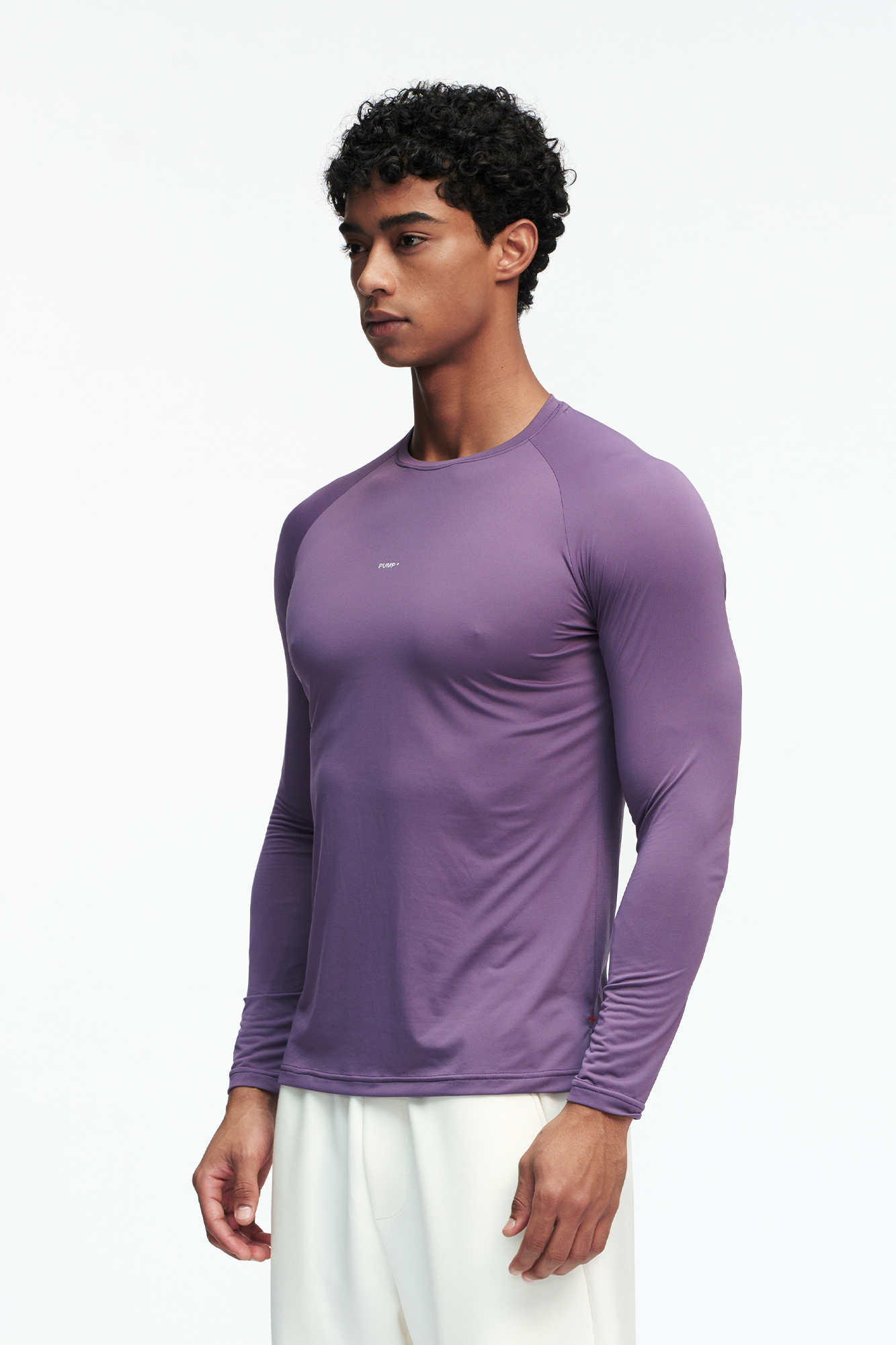 PUMPPLUS Antibacterial Quick-Dry Slim Long-Sleeve Tee, premium urban and streetwear designers apparel on PROJECTISR.com, PUMPPLUS