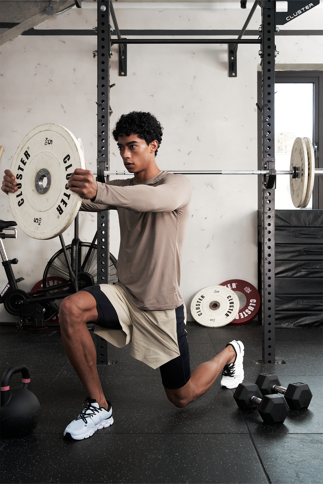 PUMPPLUS Quick-Dry Layered Training Shorts, premium urban and streetwear designers apparel on PROJECTISR.com, PUMPPLUS
