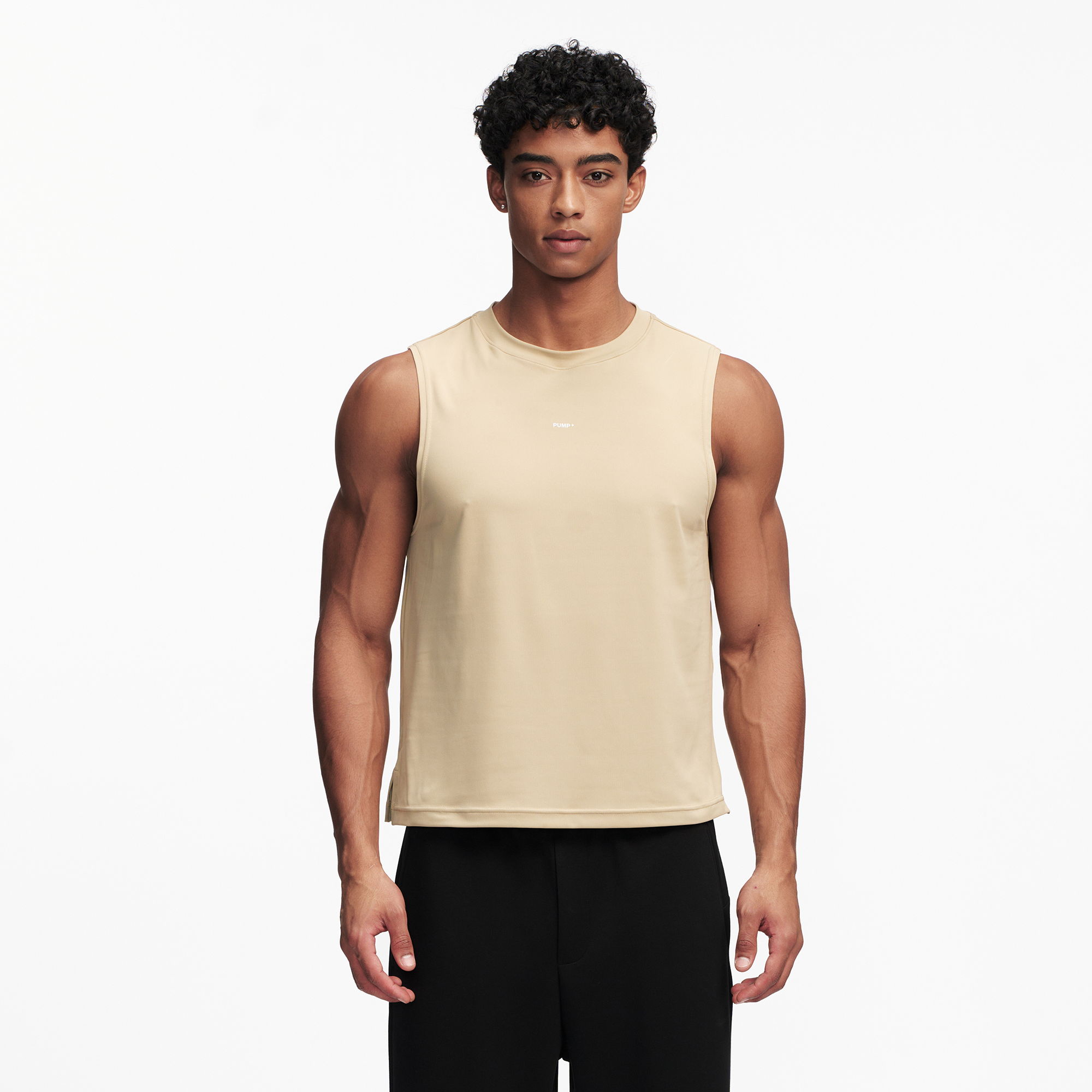PUMPPLUS Antibacterial Quick-Dry Stretch Tank Top, premium urban and streetwear designers apparel on PROJECTISR.com, PUMPPLUS