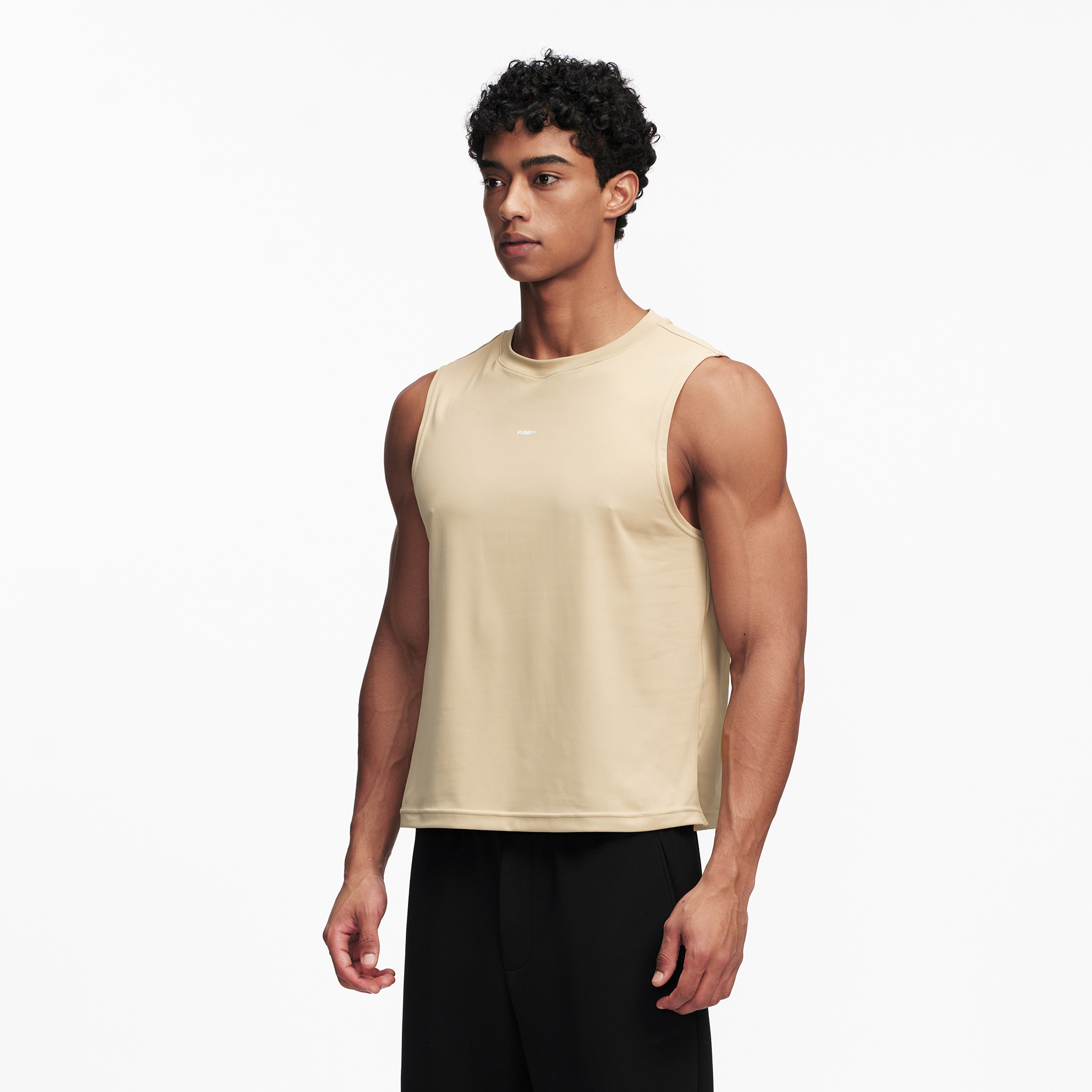PUMPPLUS Antibacterial Quick-Dry Stretch Tank Top, premium urban and streetwear designers apparel on PROJECTISR.com, PUMPPLUS