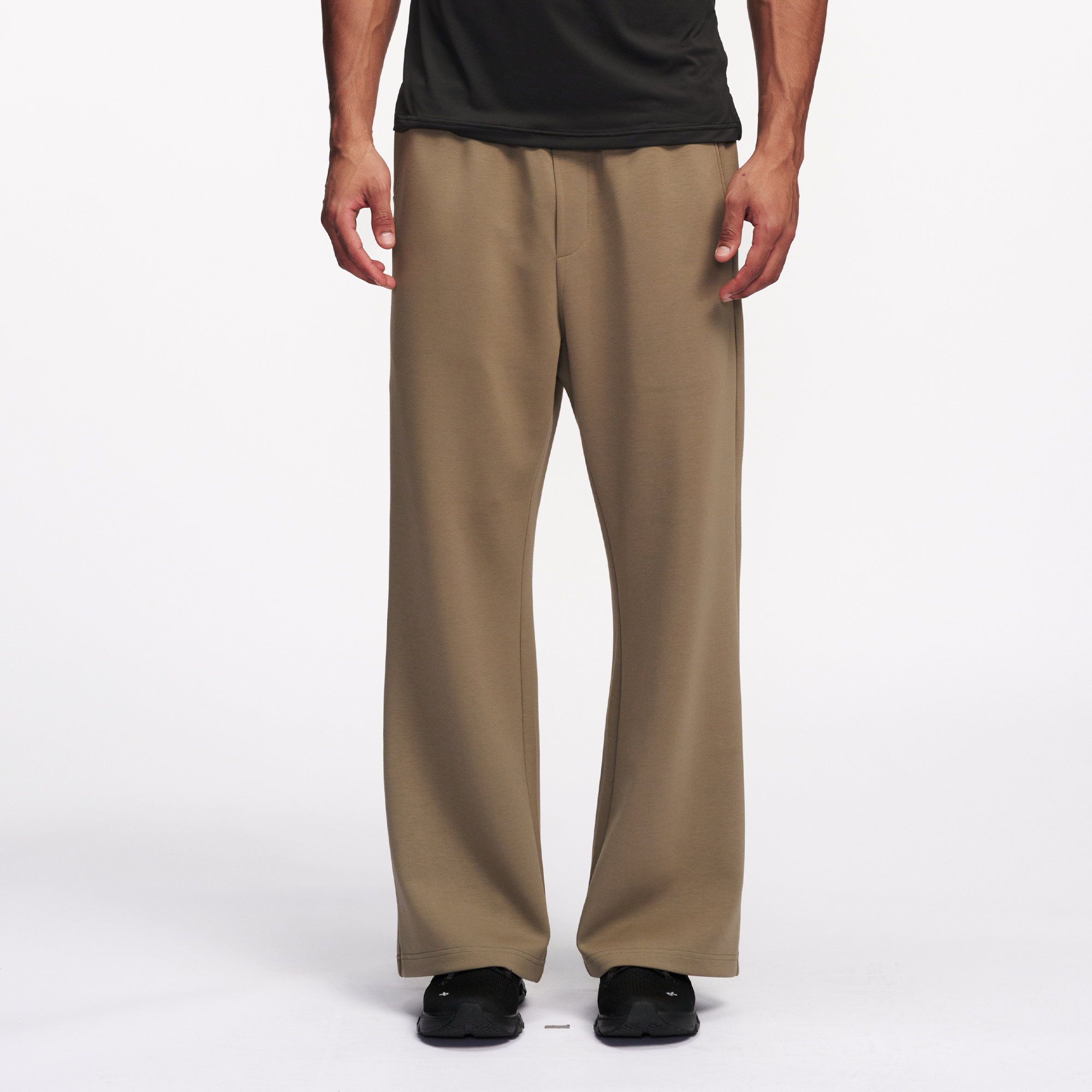 PUMPPLUS Moisture-Wicking Flared Straight-Leg Pants, premium urban and streetwear designers apparel on PROJECTISR.com, PUMPPLUS