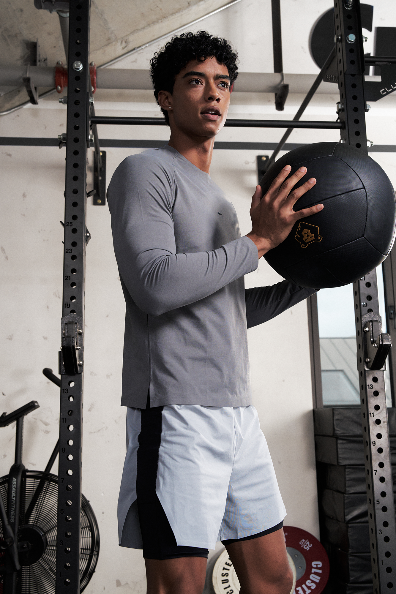 PUMPPLUS Quick-Dry Layered Training Shorts, premium urban and streetwear designers apparel on PROJECTISR.com, PUMPPLUS