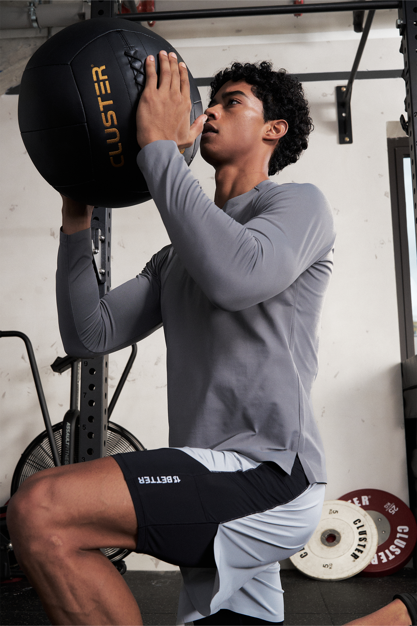PUMPPLUS Quick-Dry Layered Training Shorts, premium urban and streetwear designers apparel on PROJECTISR.com, PUMPPLUS