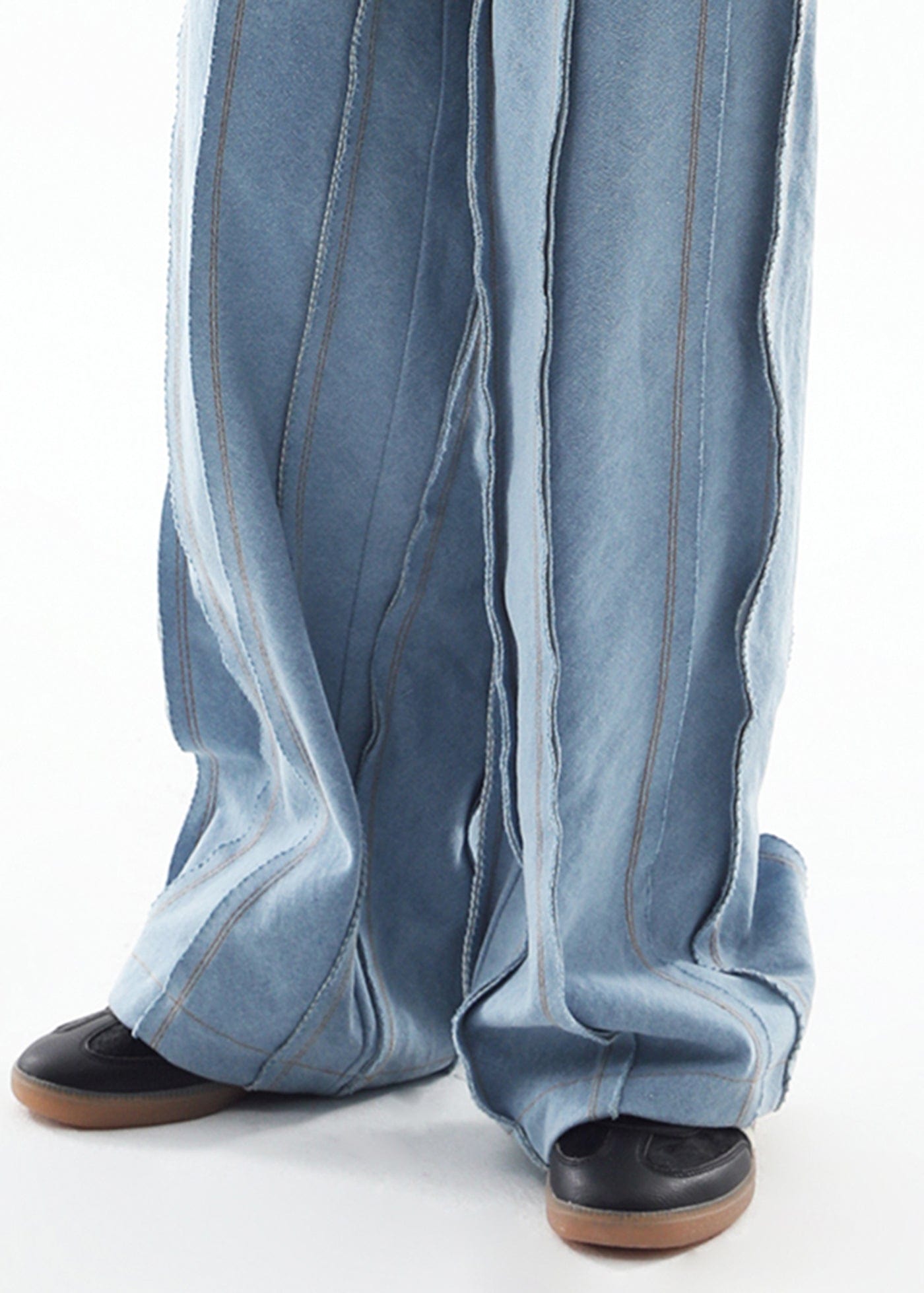 MIICHOUS Deconstructed Raw Edge Pants, premium urban and streetwear designers apparel on PROJECTISR.com, Miichous