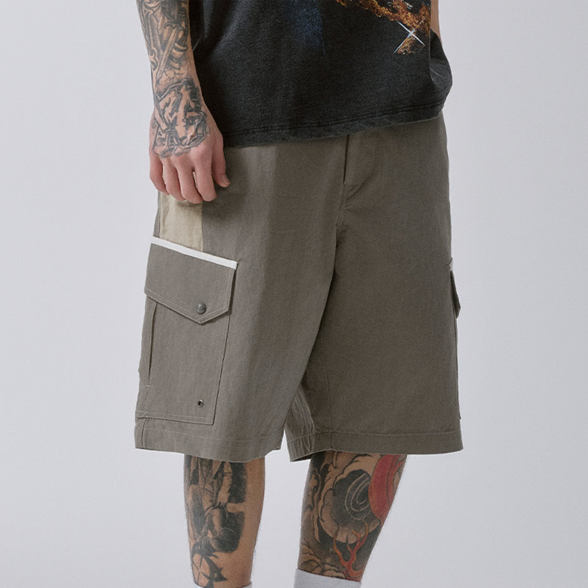 F2CE Outdoor Contrast Cargo Shorts