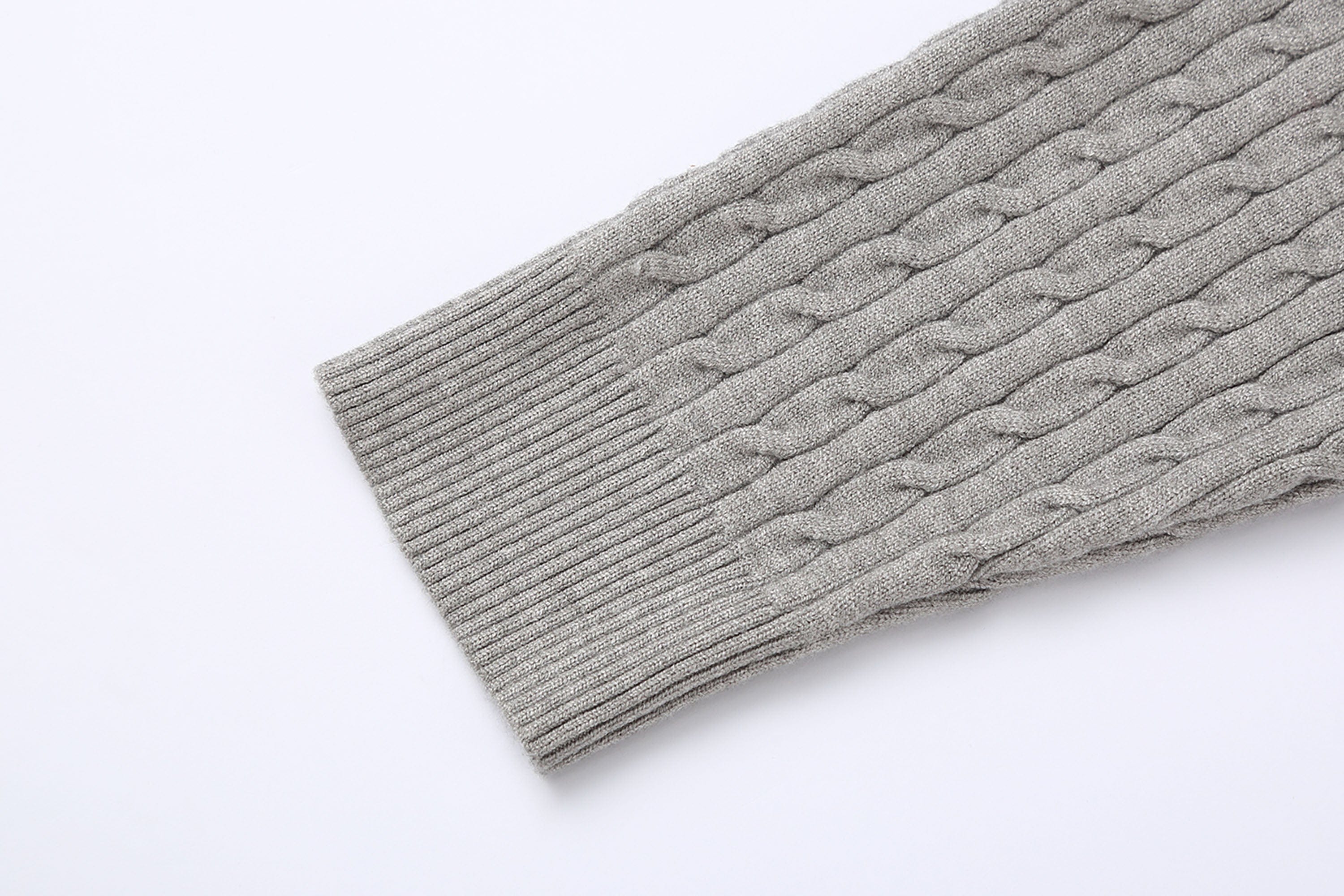 CLP Preppy Faux-Layer Cable Knit Sweater, premium urban and streetwear designers apparel on PROJECTISR.com, CLP