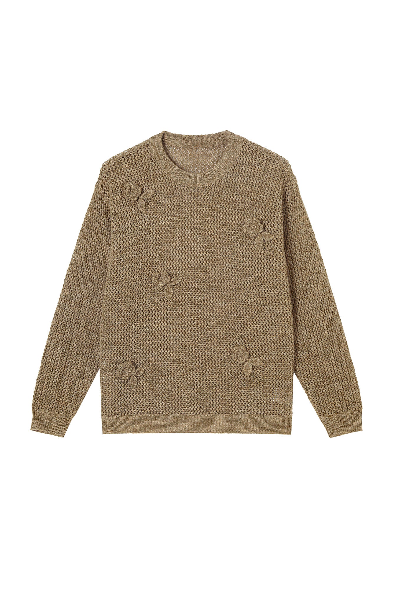 CLP Crochet Rose Wool-Blend Sweater, premium urban and streetwear designers apparel on PROJECTISR.com, CLP