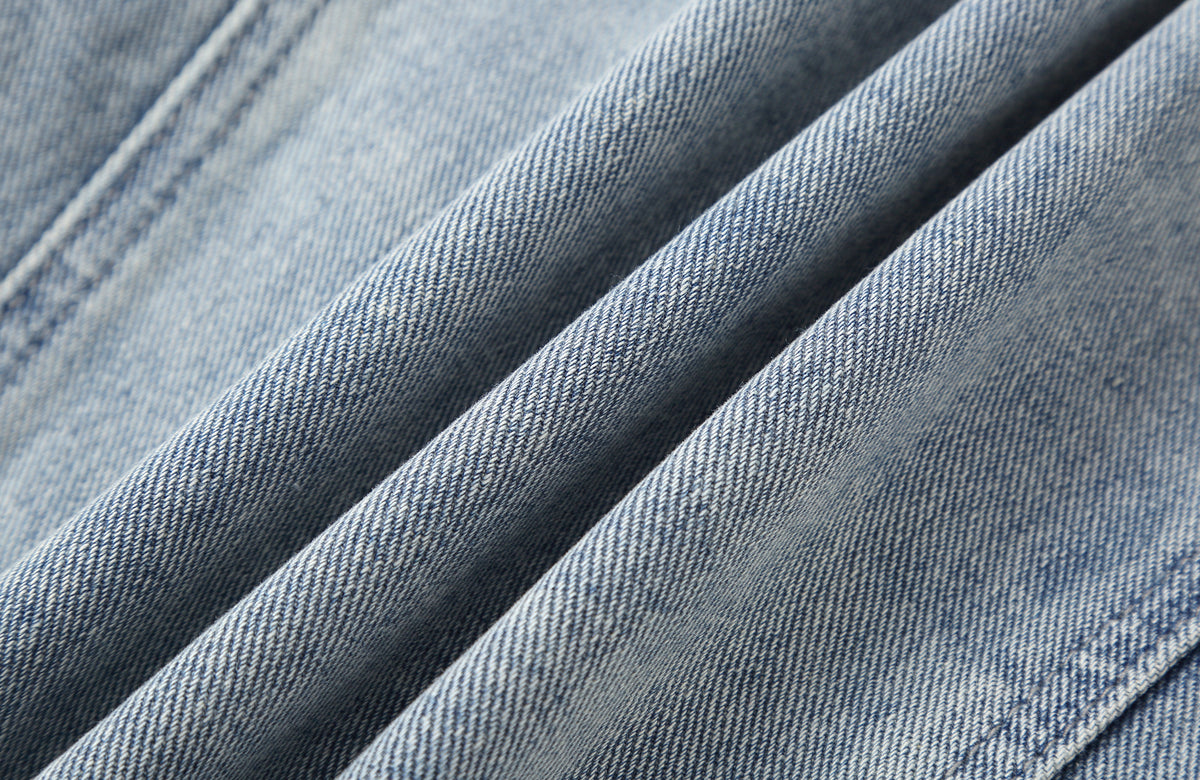 CLP Retro Washed Napoleon-Clasp Denim Jacket