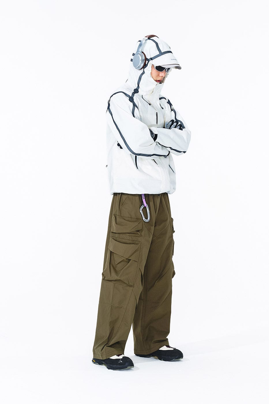 ENSHADOWER Teflon Reflective Water-Proof Windbreaker Type 1, premium urban and streetwear designers apparel on PROJECTISR.com, ENSHADOWER