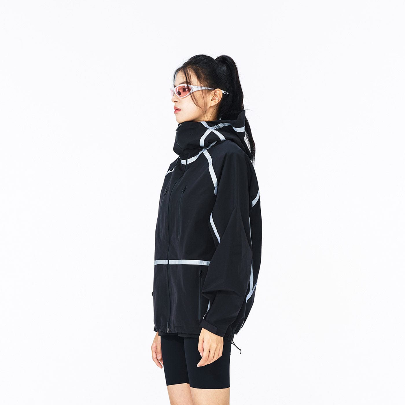 ENSHADOWER Teflon Reflective Water-Proof Windbreaker Type 2, premium urban and streetwear designers apparel on PROJECTISR.com, ENSHADOWER