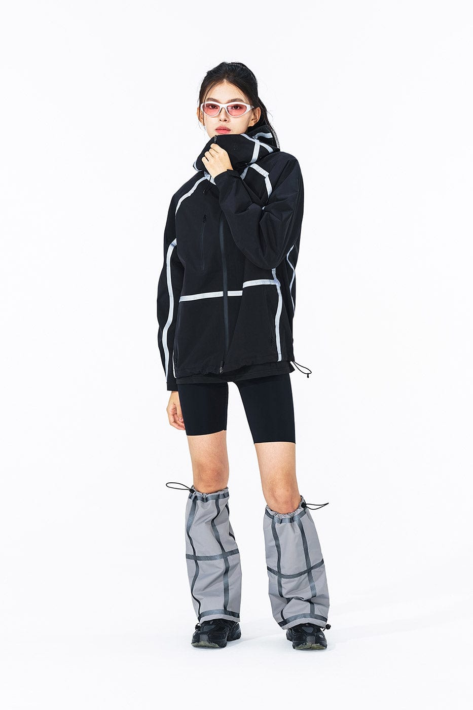 ENSHADOWER Teflon Reflective Water-Proof Windbreaker Type 2, premium urban and streetwear designers apparel on PROJECTISR.com, ENSHADOWER
