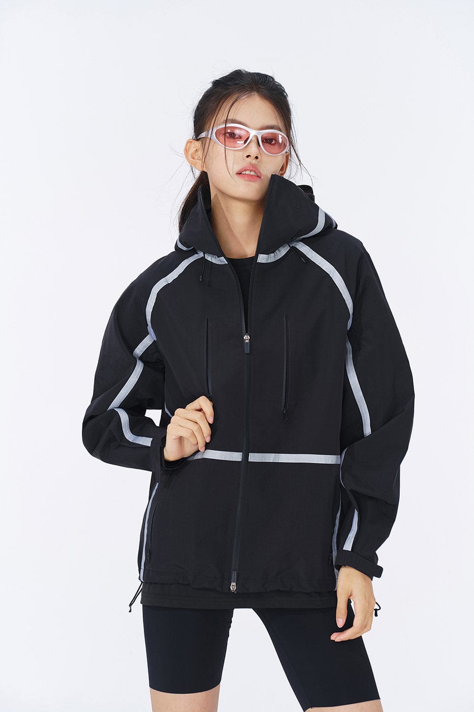 ENSHADOWER Teflon Reflective Water-Proof Windbreaker Type 2, premium urban and streetwear designers apparel on PROJECTISR.com, ENSHADOWER