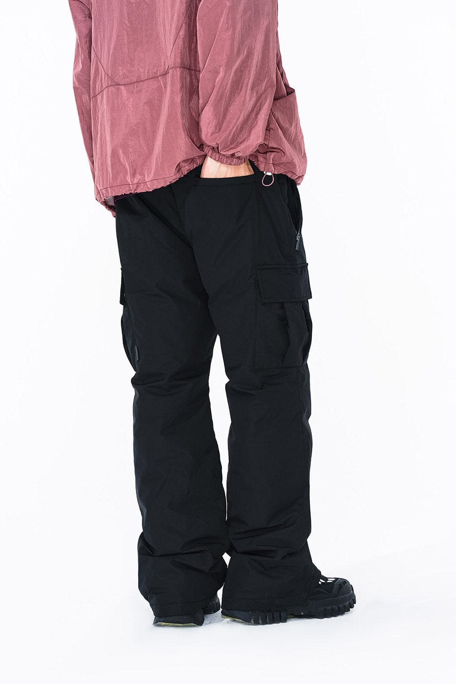 ENSHADOWER Puffer Flared Ski Pants, premium urban and streetwear designers apparel on PROJECTISR.com, ENSHADOWER