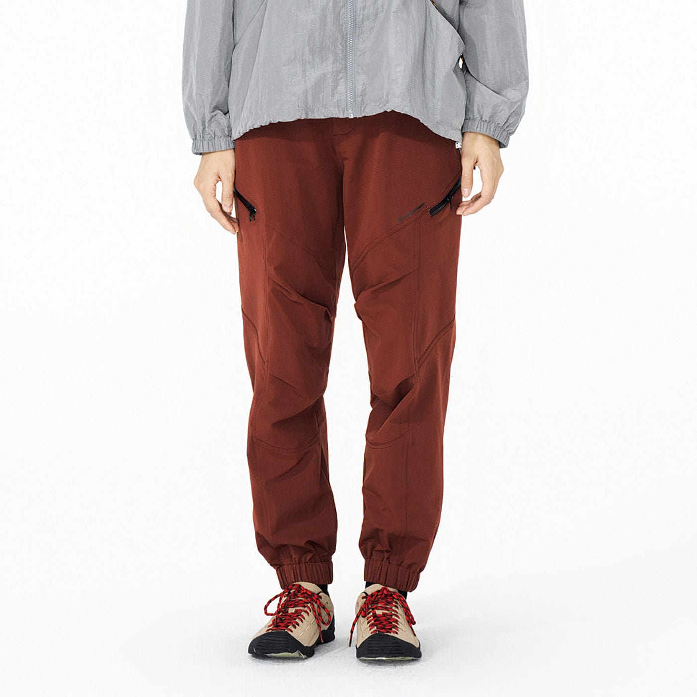 ENSHADOWER Crinkled & Pleated Zipper Jogger, premium urban and streetwear designers apparel on PROJECTISR.com, ENSHADOWER