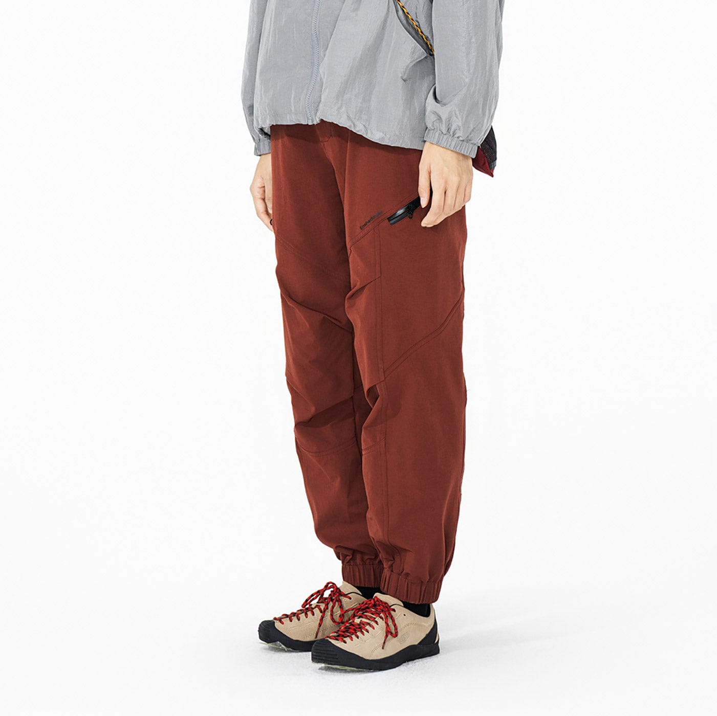 ENSHADOWER Crinkled & Pleated Zipper Jogger, premium urban and streetwear designers apparel on PROJECTISR.com, ENSHADOWER