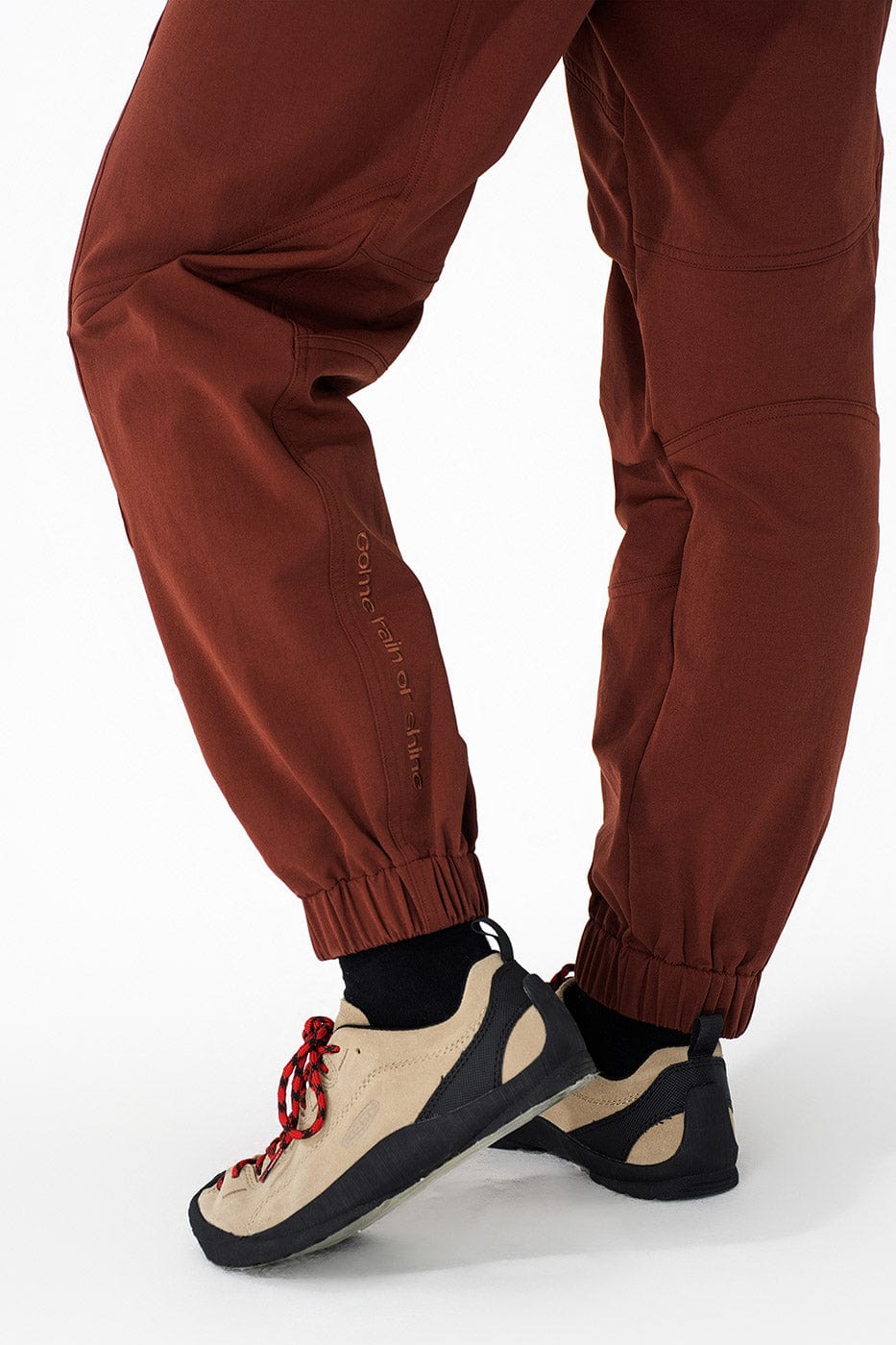 ENSHADOWER Crinkled & Pleated Zipper Jogger, premium urban and streetwear designers apparel on PROJECTISR.com, ENSHADOWER