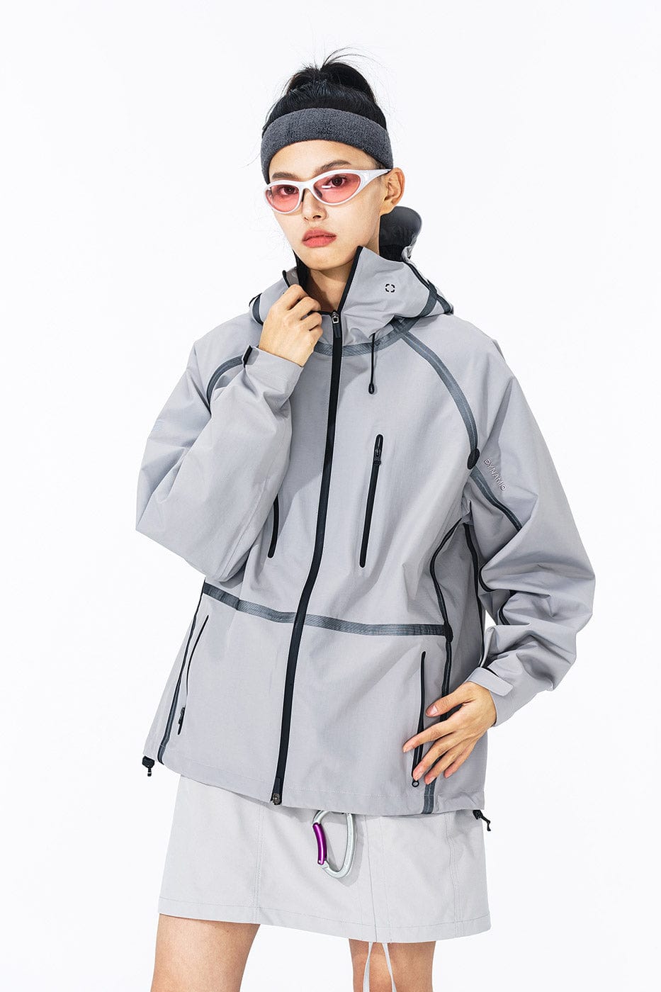 ENSHADOWER Teflon Reflective Water-Proof Windbreaker Type 2, premium urban and streetwear designers apparel on PROJECTISR.com, ENSHADOWER