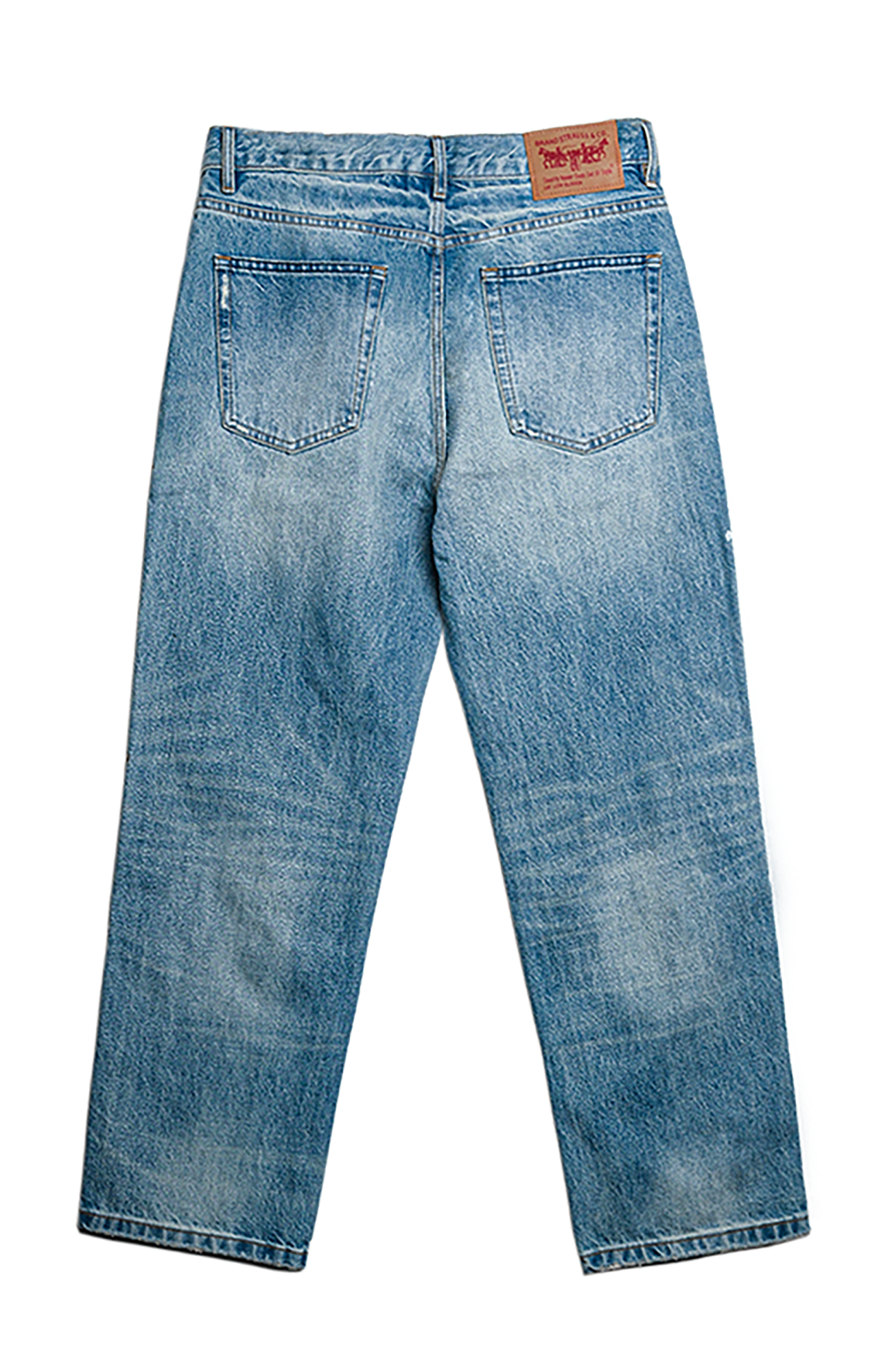 NEIGBORL Paint Splatter Washed Denim Pants, premium urban and streetwear designers apparel on PROJECTISR.com, NEIGBORL