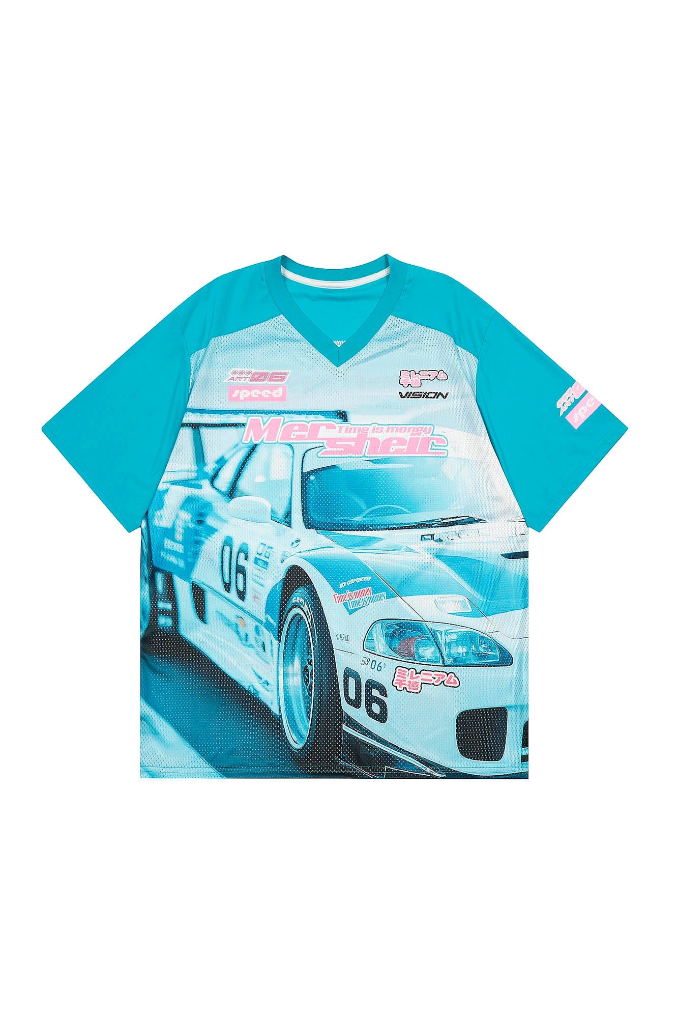 CLP Racing Graphic Mesh Raglan Jersey