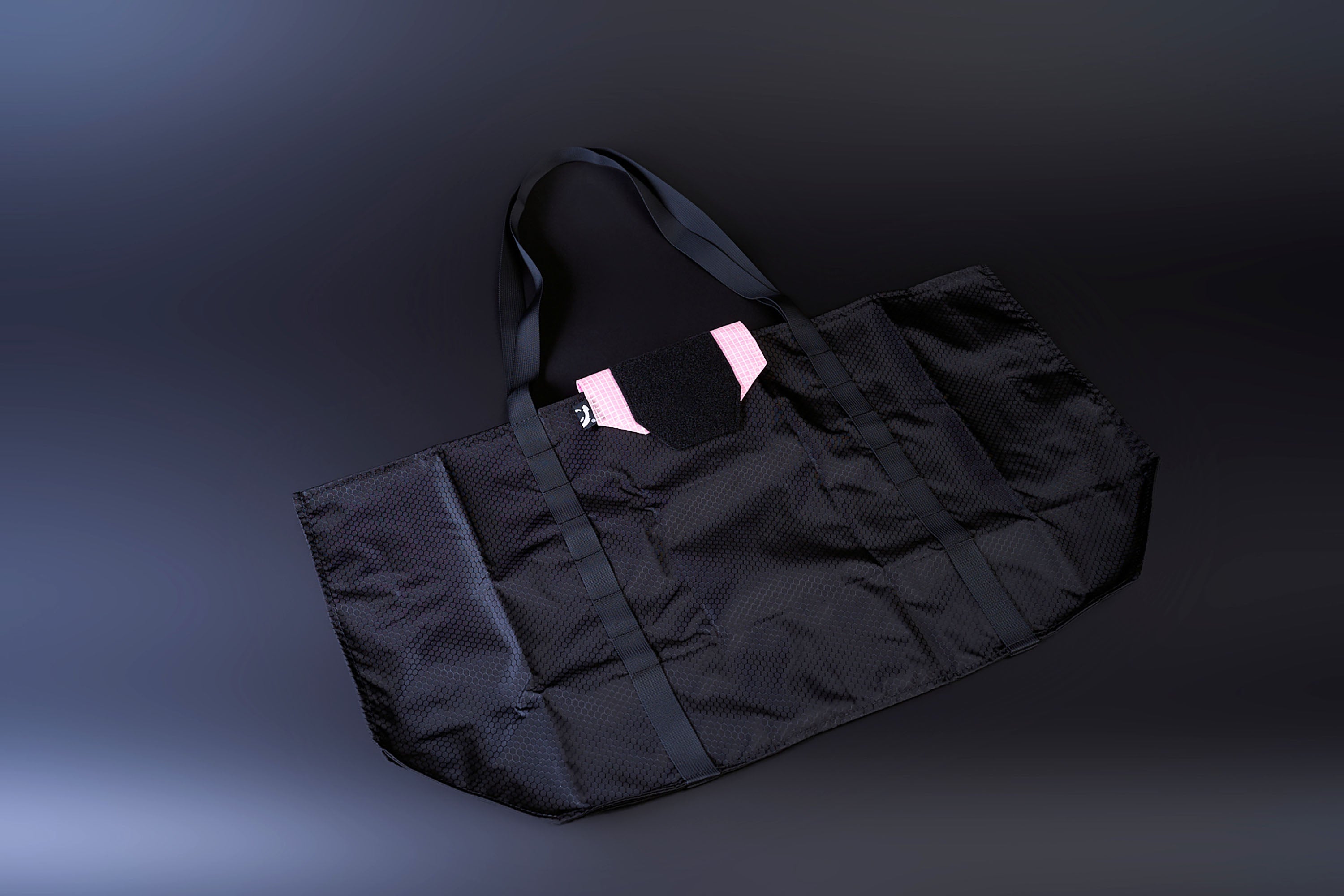 OVERCLOCK ROAM Foldable Ripstop Utility Tote Bag, premium urban and streetwear designers apparel on PROJECTISR.com, OVERCLOCK ROAM