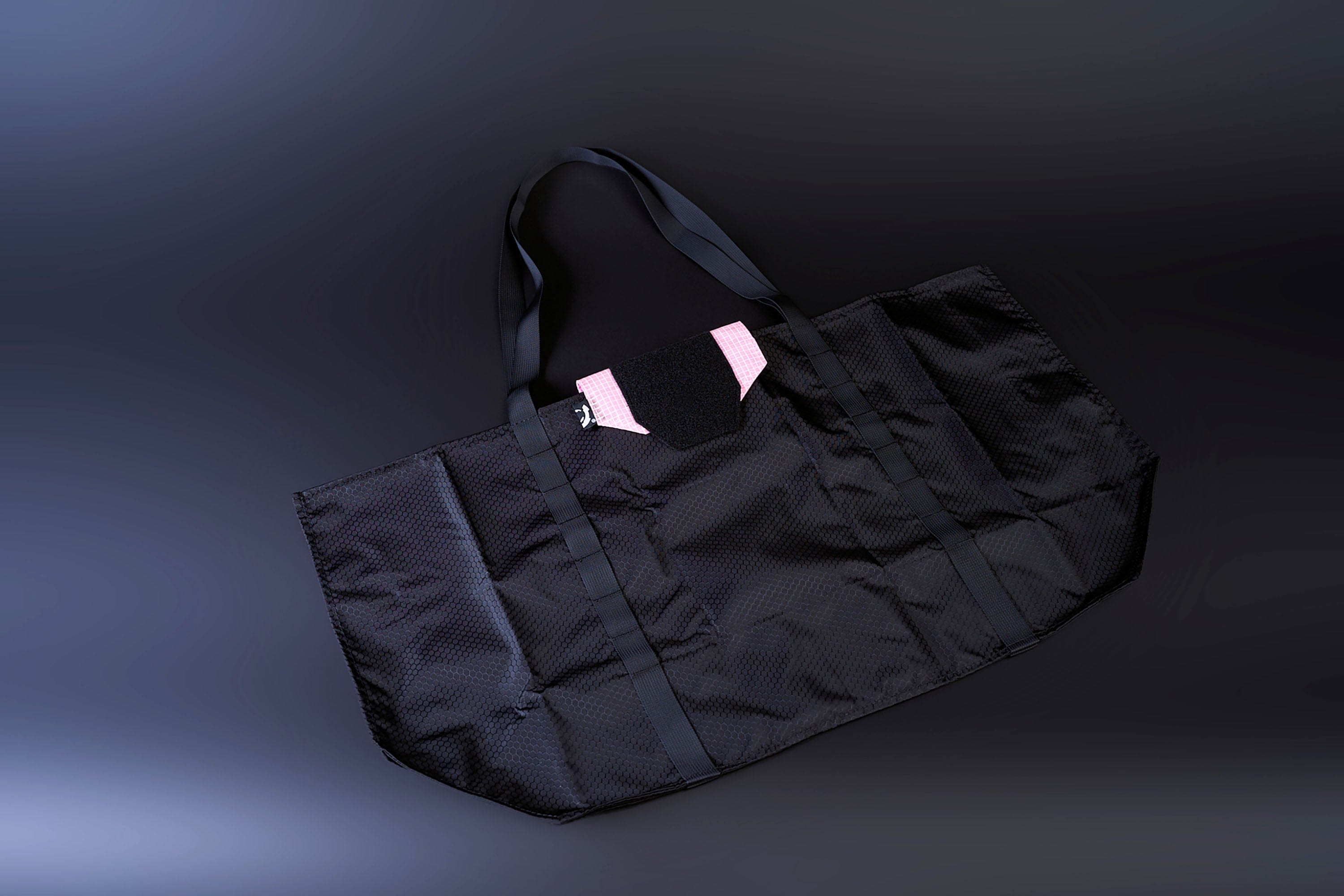 OVERCLOCK ROAM Foldable Ripstop Utility Tote Bag, premium urban and streetwear designers apparel on PROJECTISR.com, OVERCLOCK ROAM