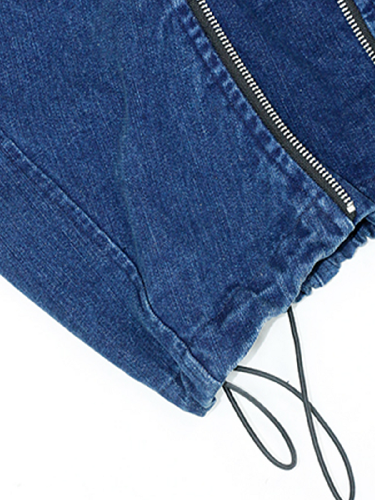 RELABEL Washed Detachable Suspender Cargo Jeans