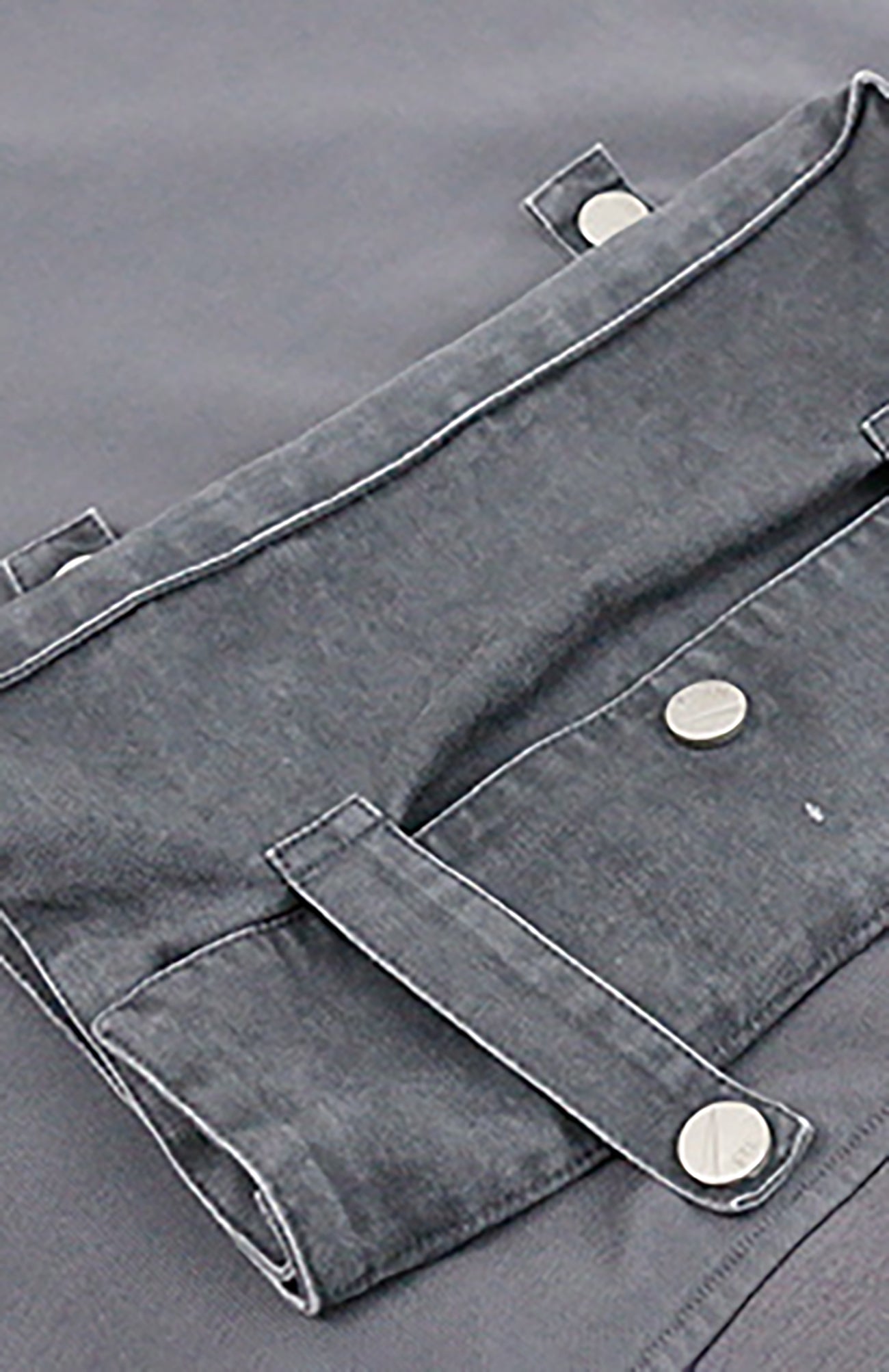 RELABEL Detachable-Pocket Spliced Hooded Jacket