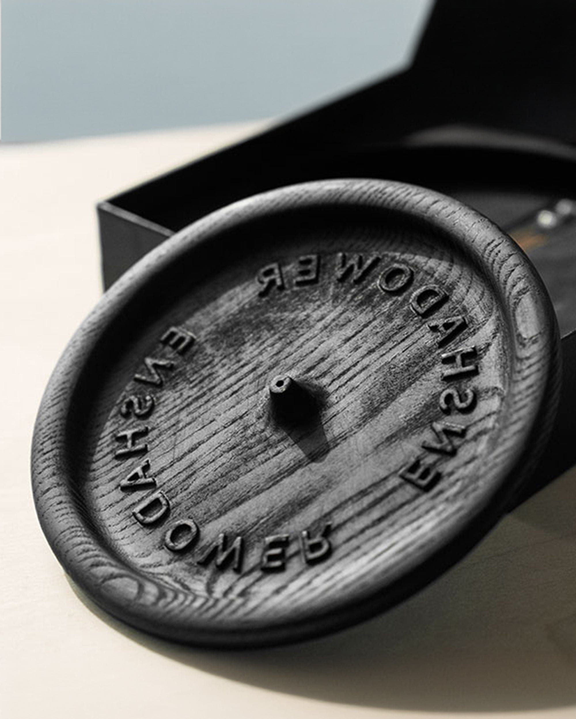 ENSHADOWER Carved Wood LOGO Incense Set, premium urban and streetwear designers apparel on PROJECTISR.com, ENSHADOWER