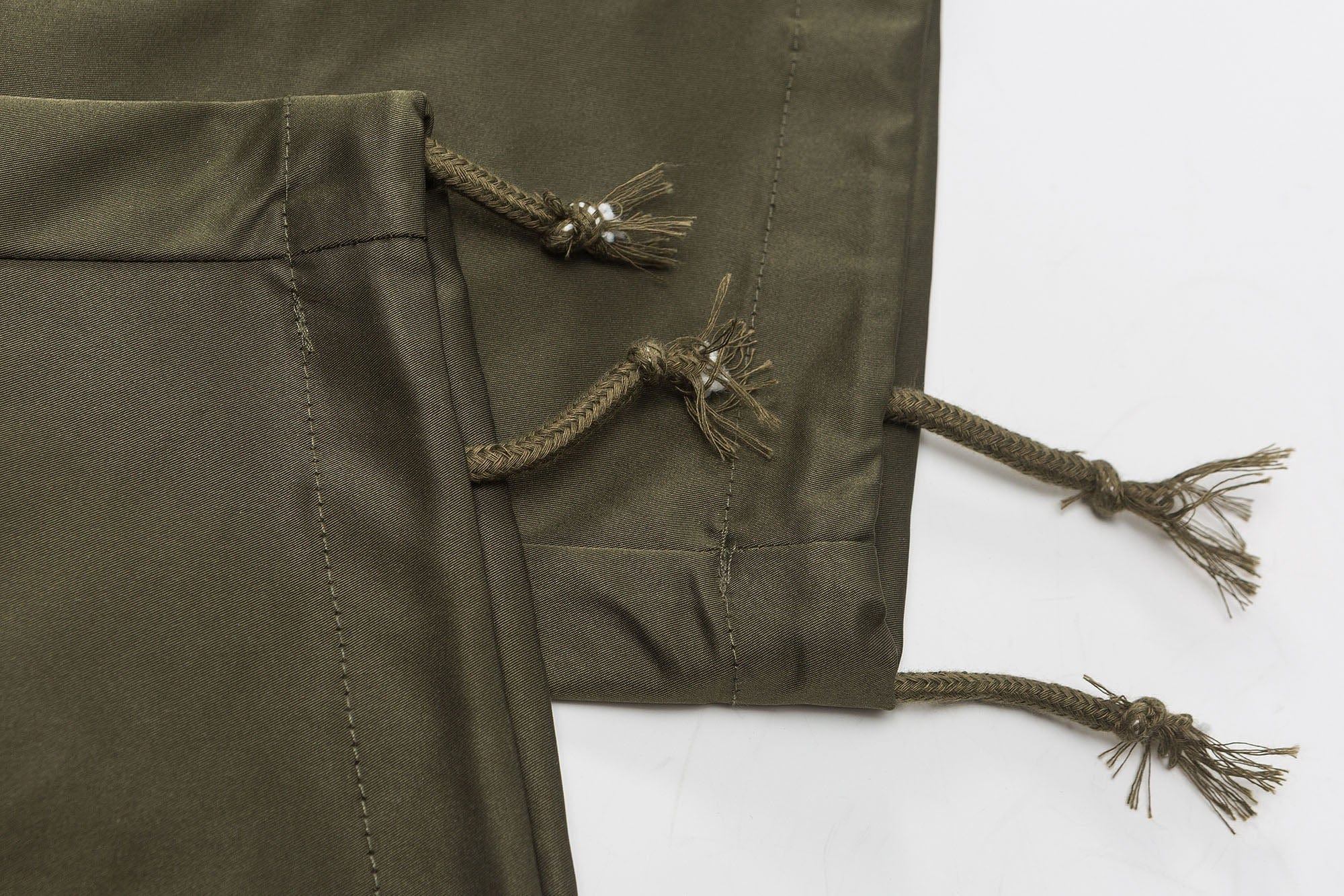 ME DA IGUAL Layered Fold-Over Straight-Leg Pants, premium urban and streetwear designers apparel on PROJECTISR.com, ME DA IGUAL