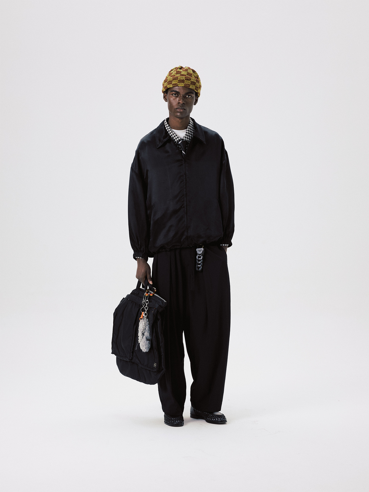 UNLIMITED MOTE Drawstring Bat-Sleeve Zip-Up Jacket, premium urban and streetwear designers apparel on PROJECTISR.com, UNLIMITED MOTE