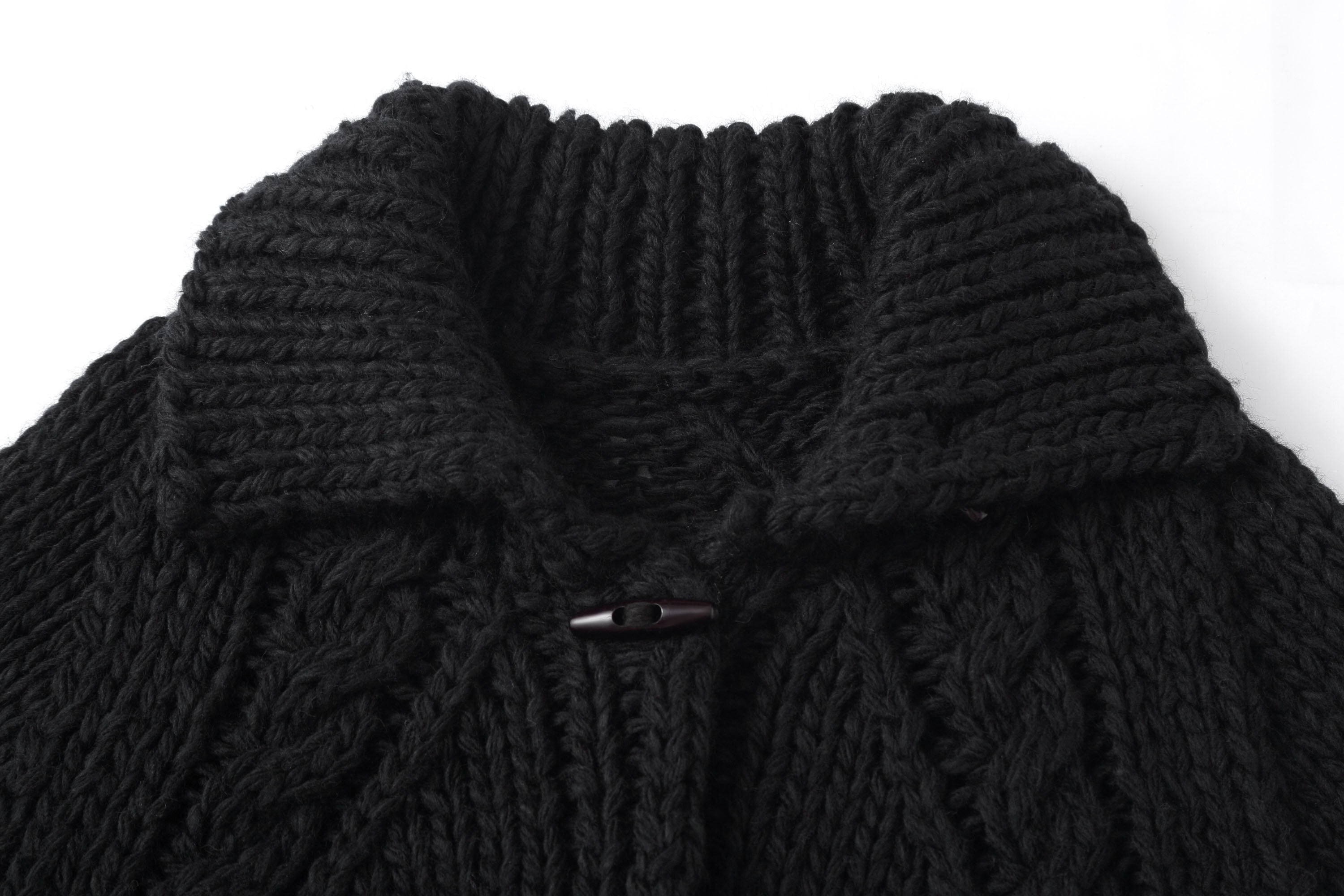 CLP Chunky Bloom Stand-Collar Cardigan