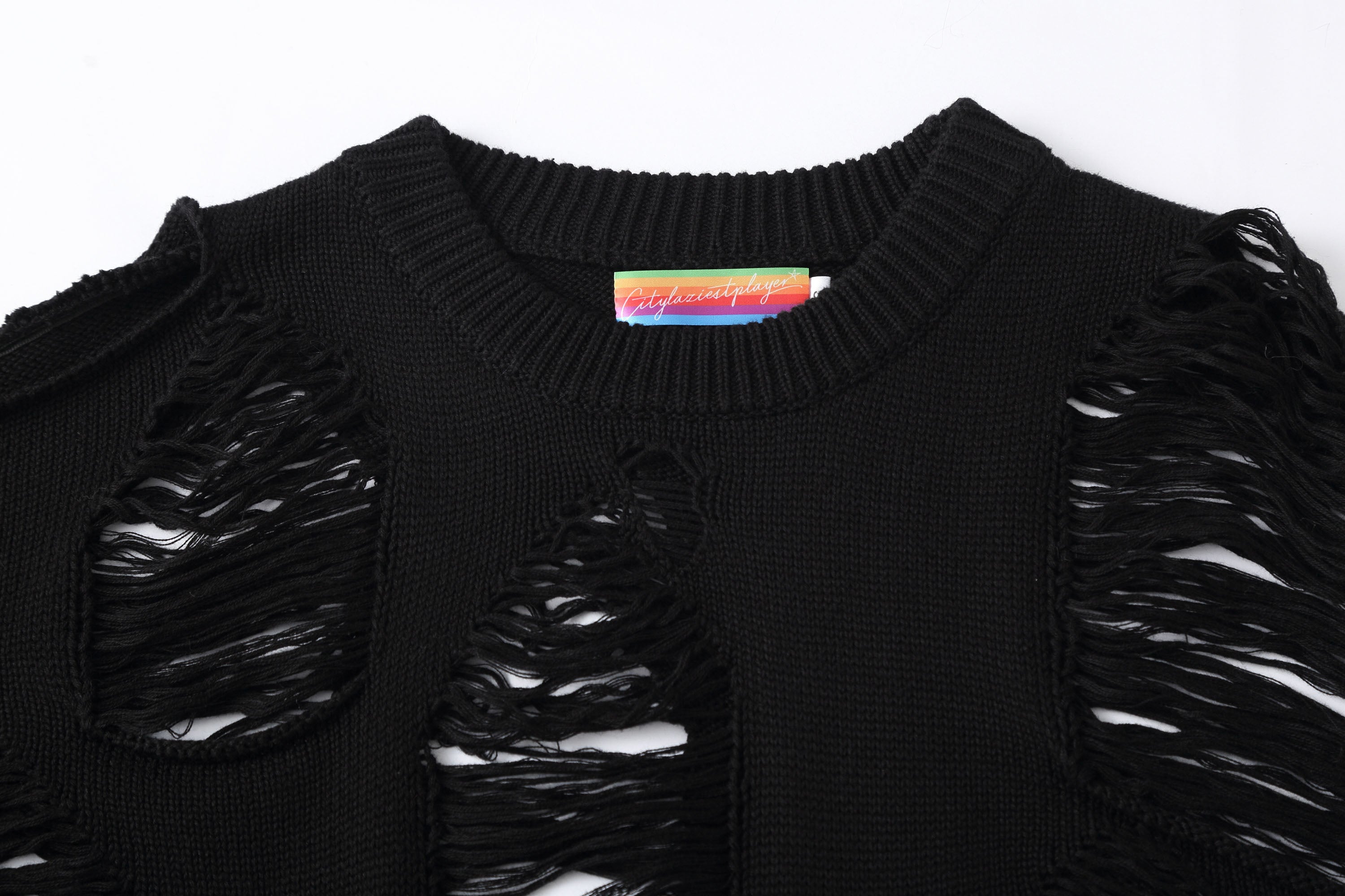 CLP Ripped Oversized Sweater