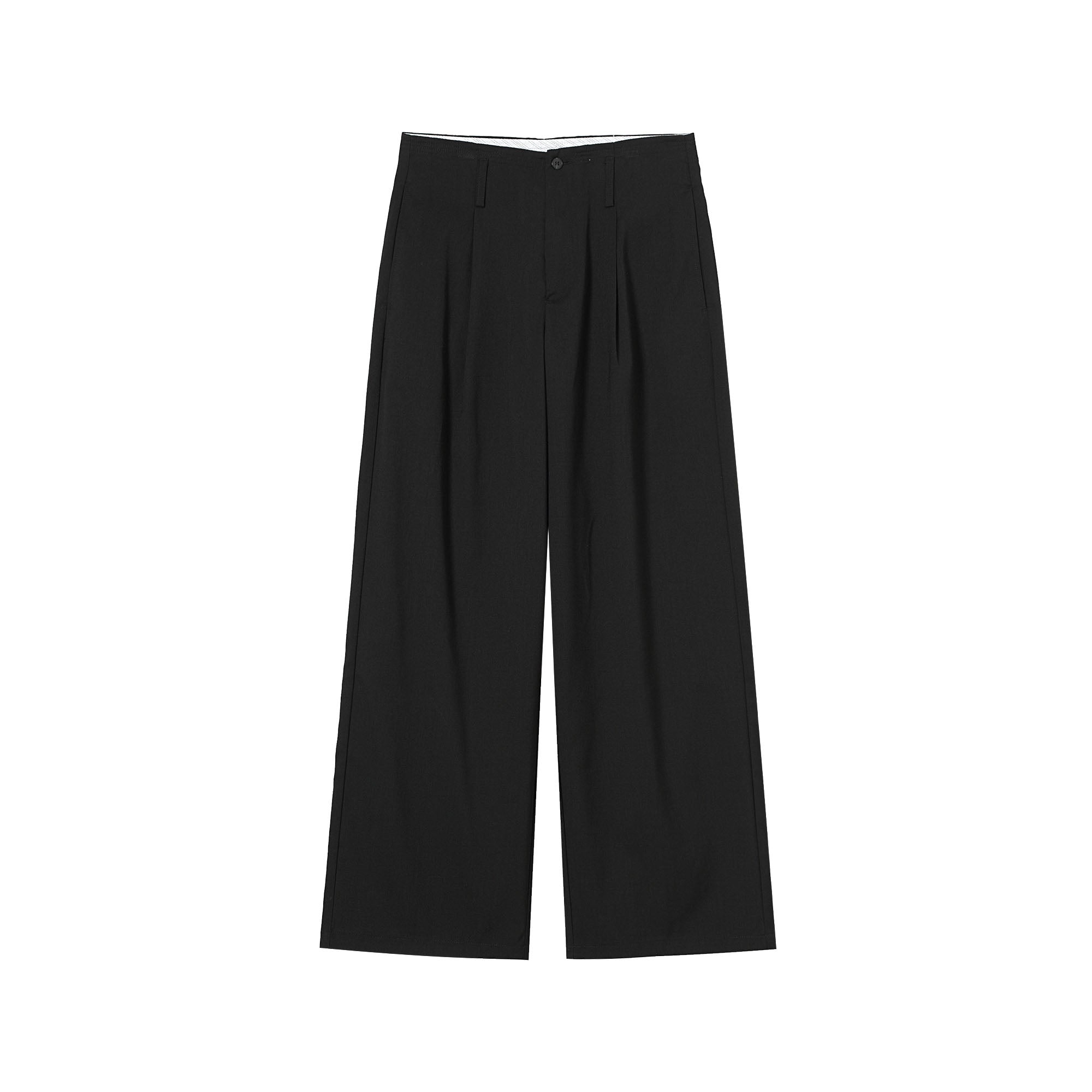 CLP Essential High-Waisted Straight-Leg Pants