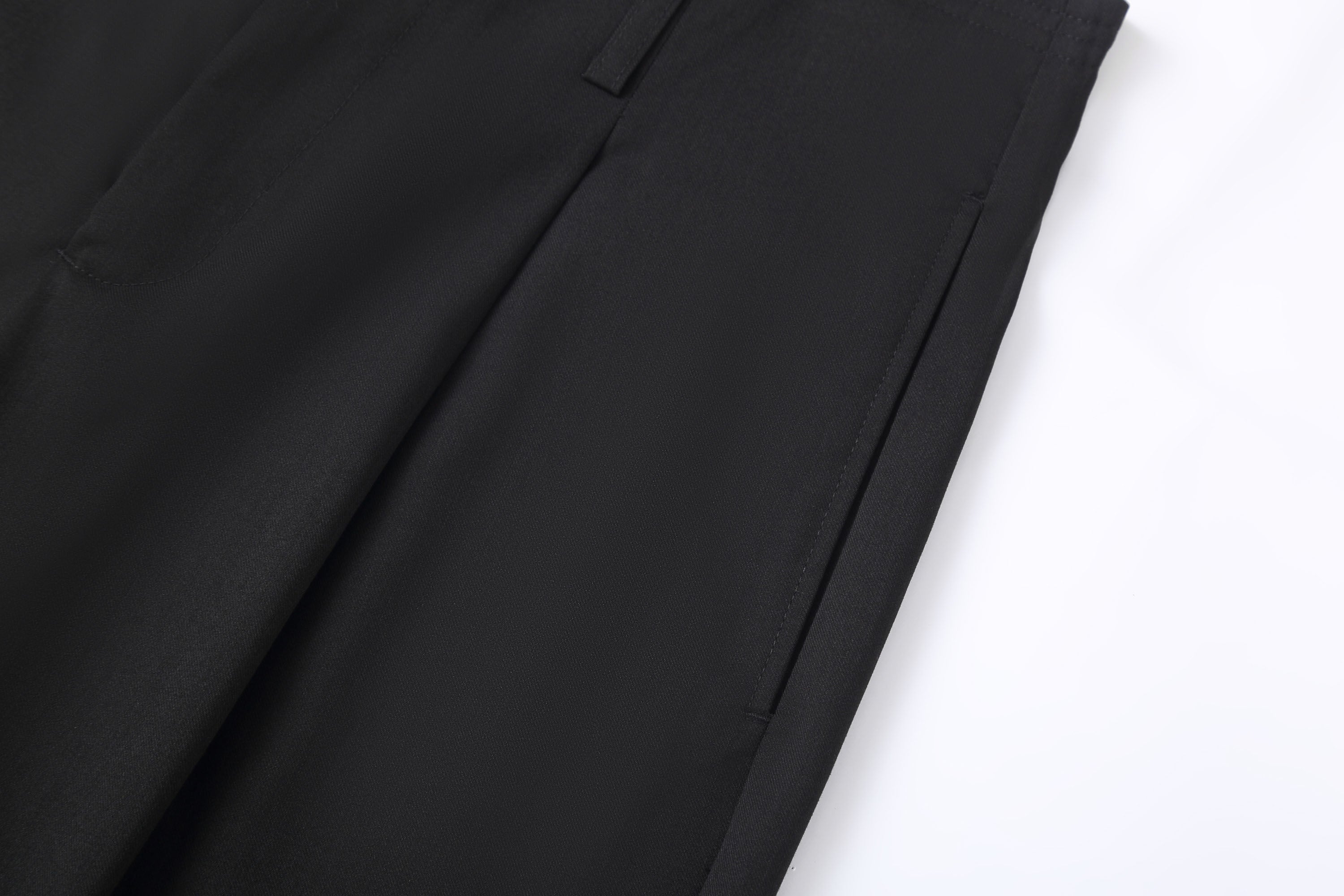 CLP Essential High-Waisted Straight-Leg Pants