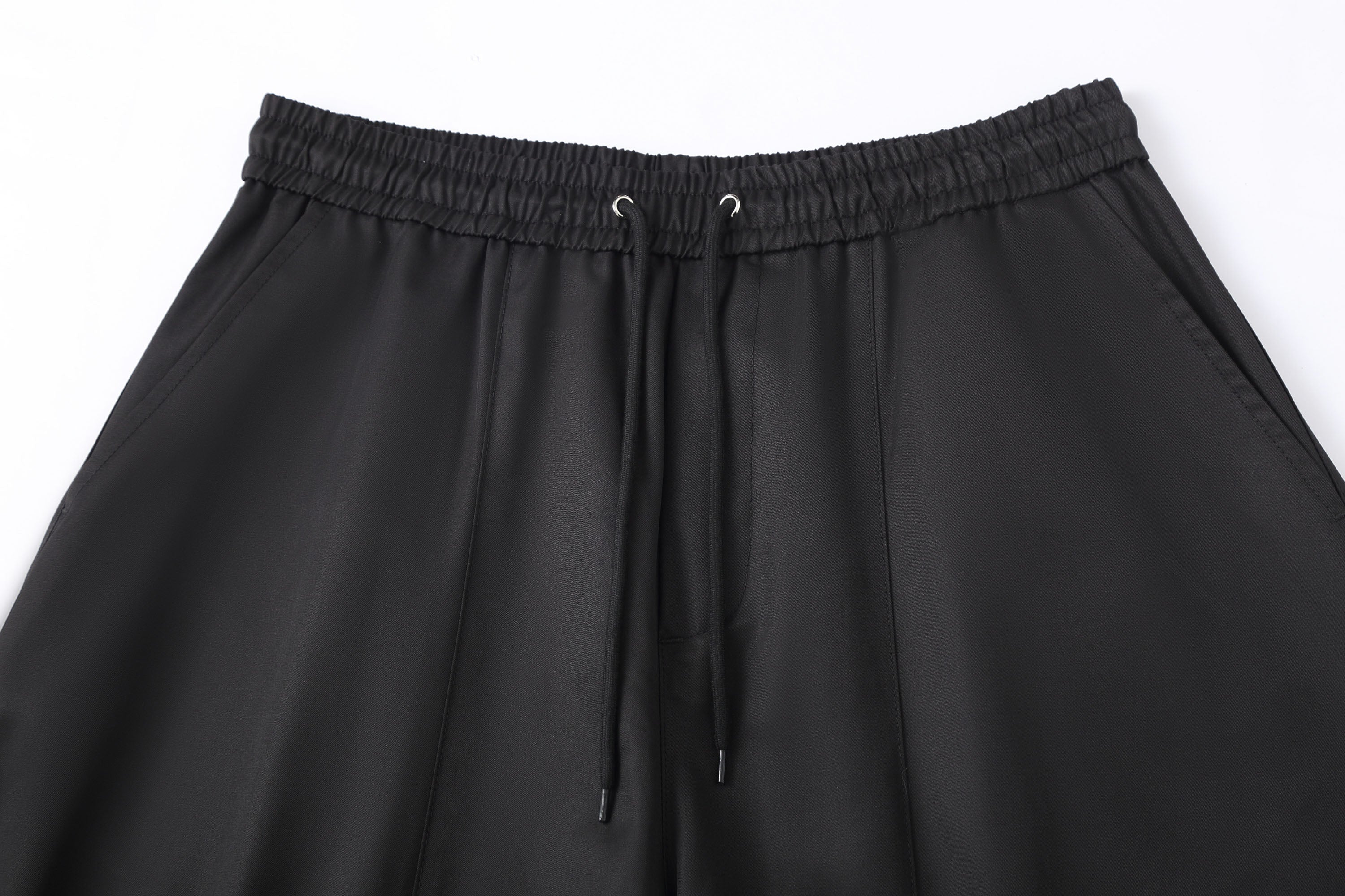 CLP Curved Panel Oversized Parachute Pants