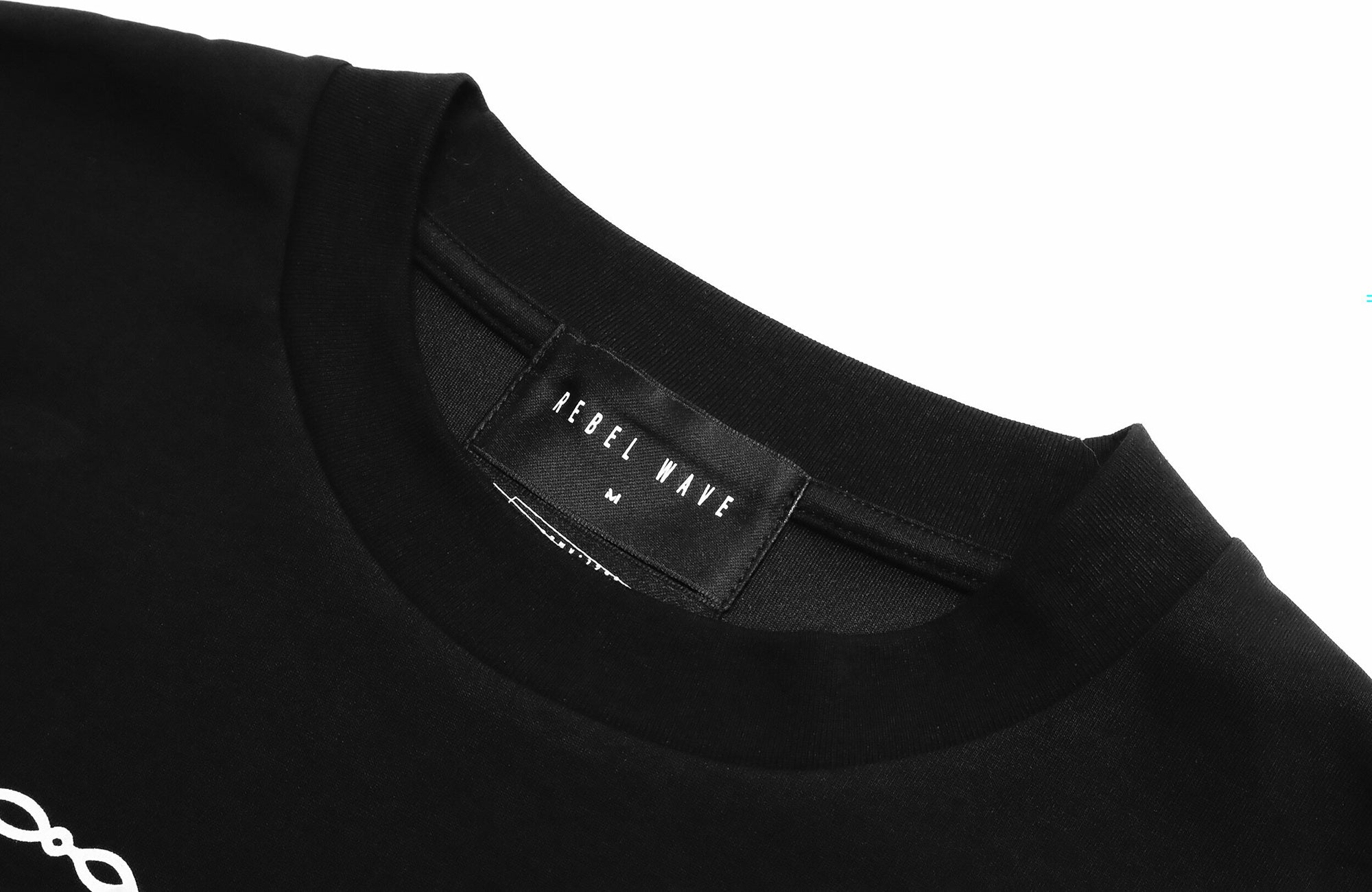 REBEL WAVE Ornamental Stripe Graphic Tee