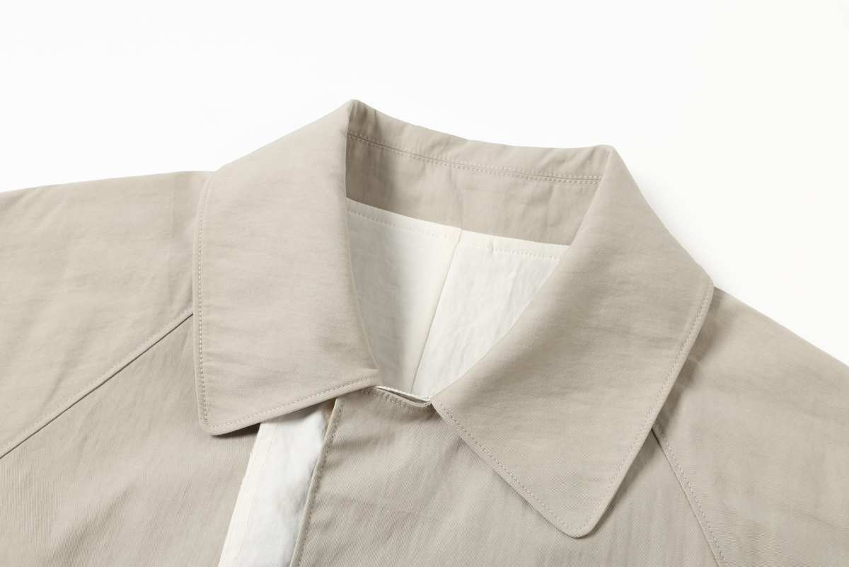 TGNS Retro Oversized Longline Trench Coat