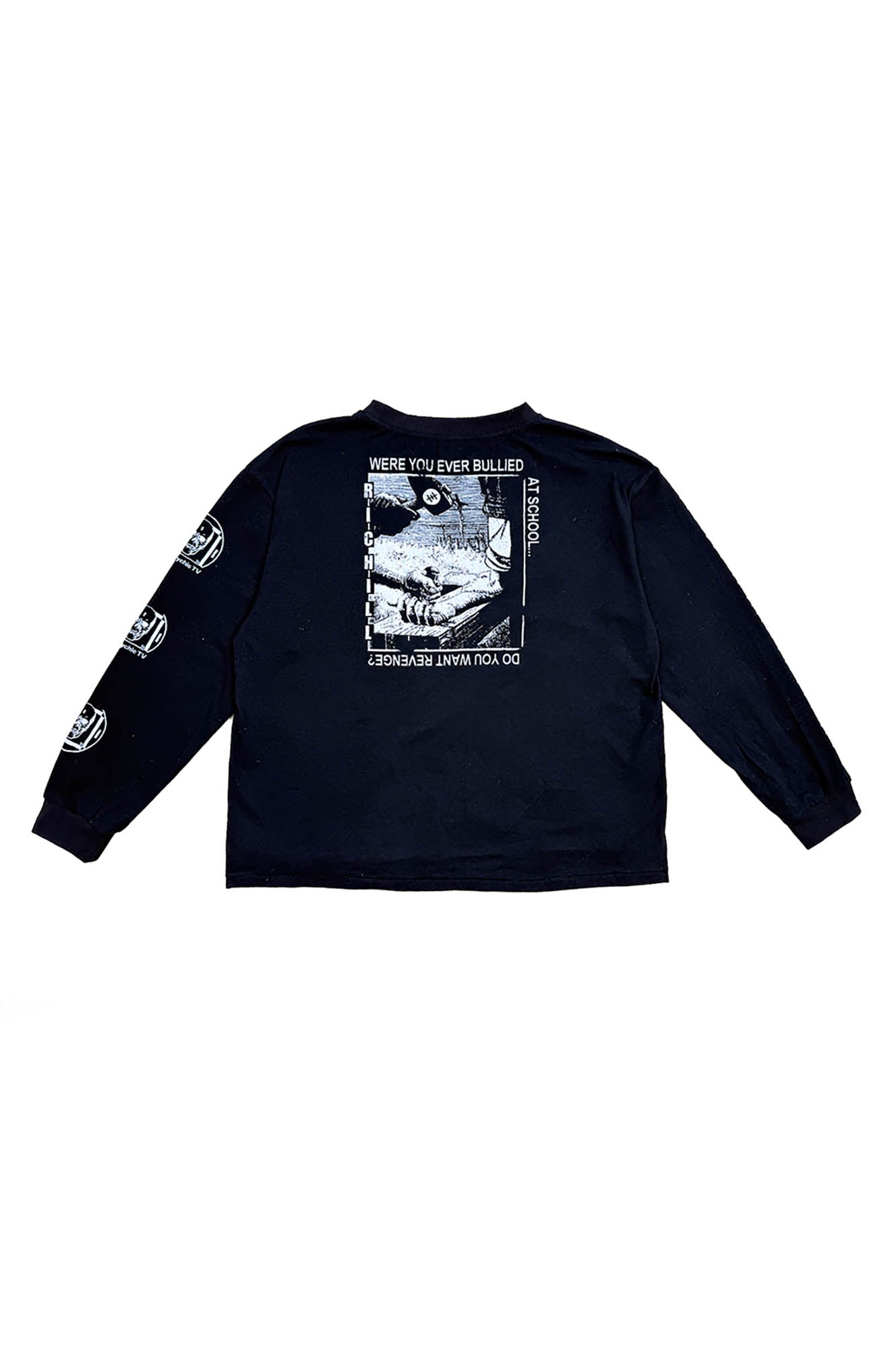 RICHILL Psychic TV Graphic Long-Sleeve Tee, premium urban and streetwear designers apparel on PROJECTISR.com, RICHILL