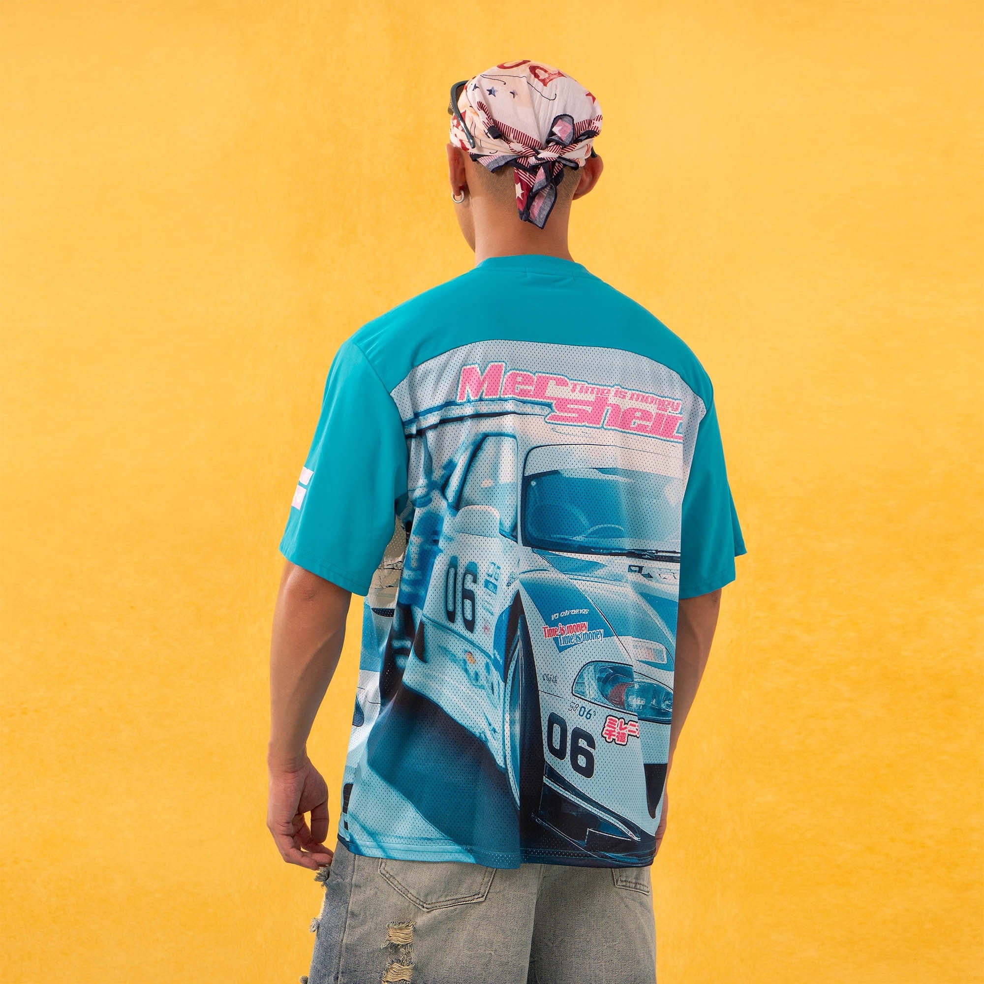 CLP Racing Graphic Mesh Raglan Jersey