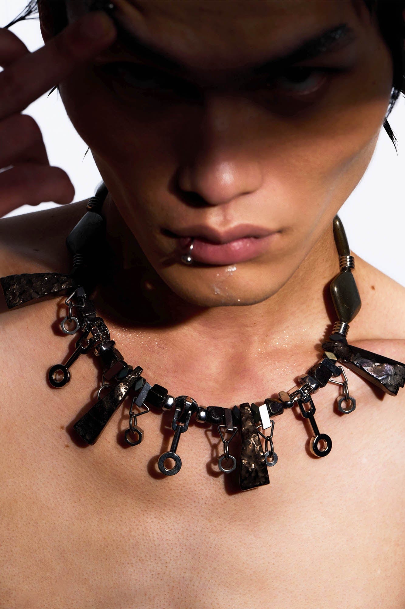 ILLUSORY Scavenger Necklace, premium urban and streetwear designers apparel on PROJECTISR.com, ILLUSORY
