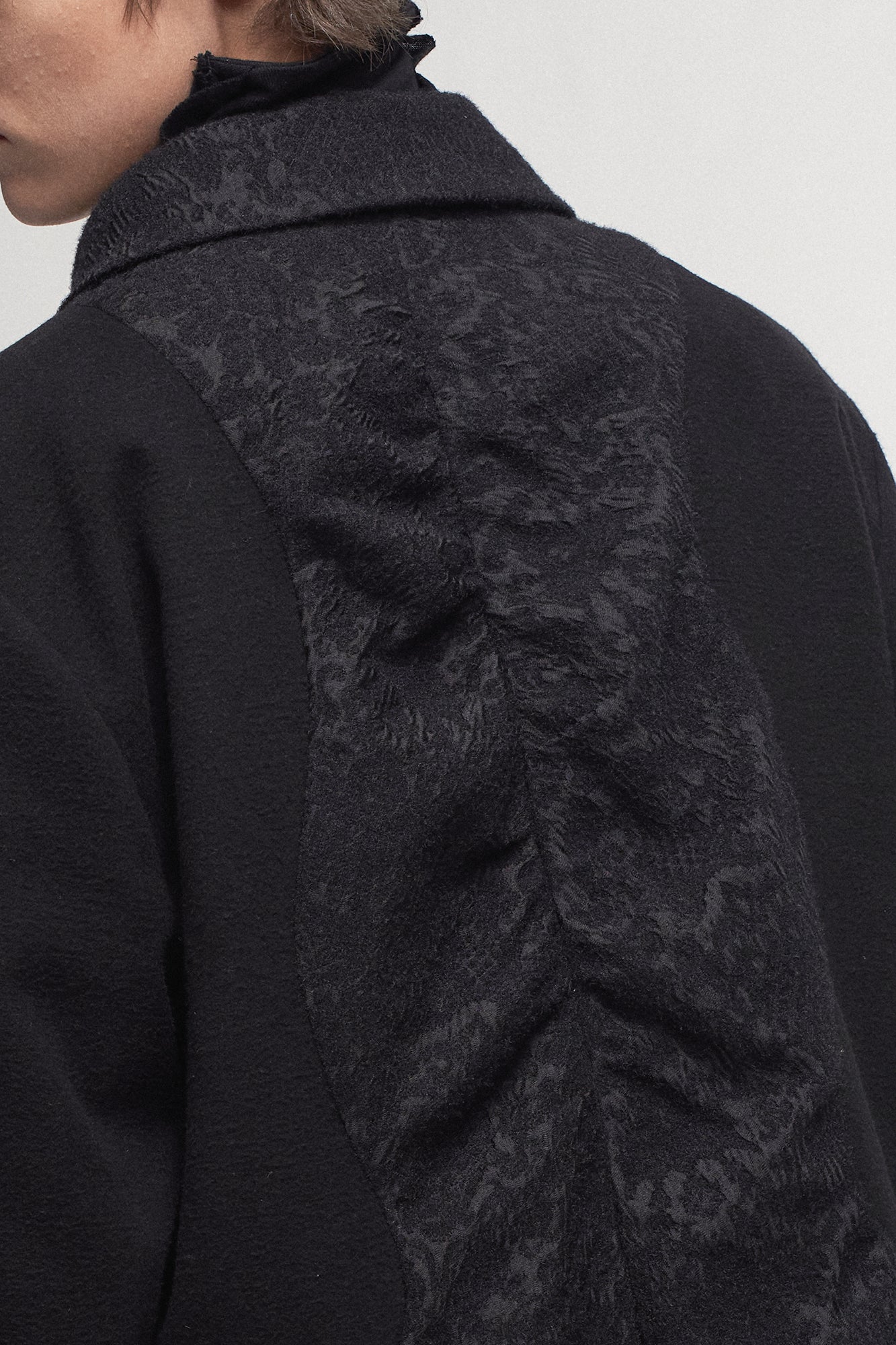 ILNya Nieternite Nifutur Jacquard Paneled Side Tab Jacket