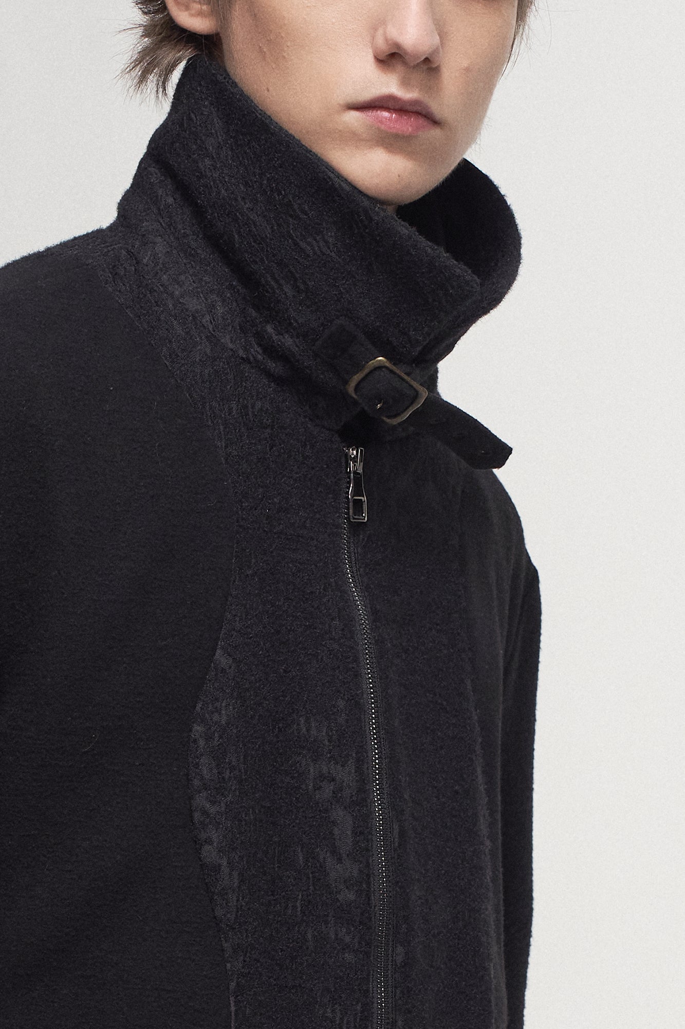ILNya Nieternite Nifutur Jacquard Paneled Side Tab Jacket