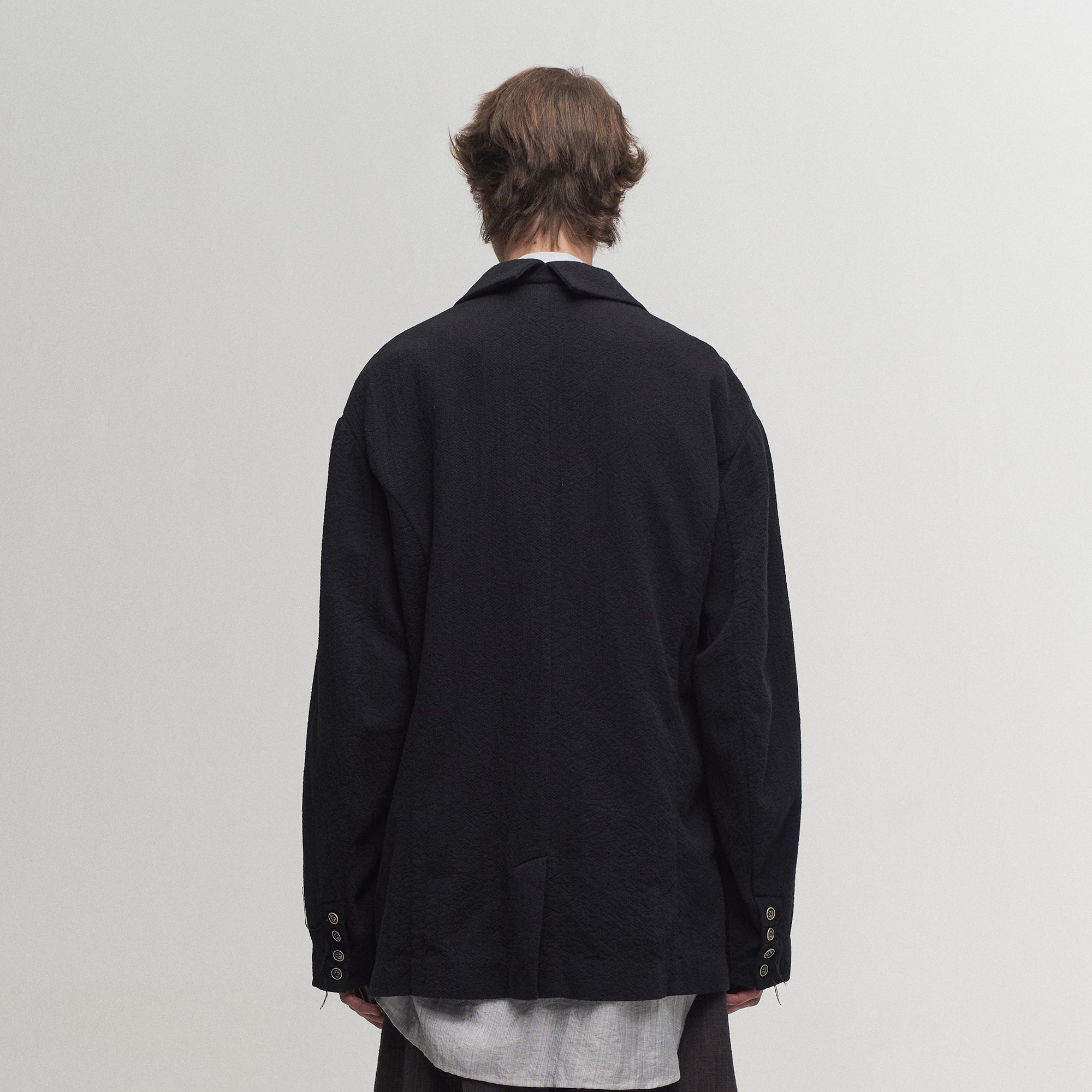 ILNya Nieternite Nifutur Reversible Contrast Stripe Paneled Jacket