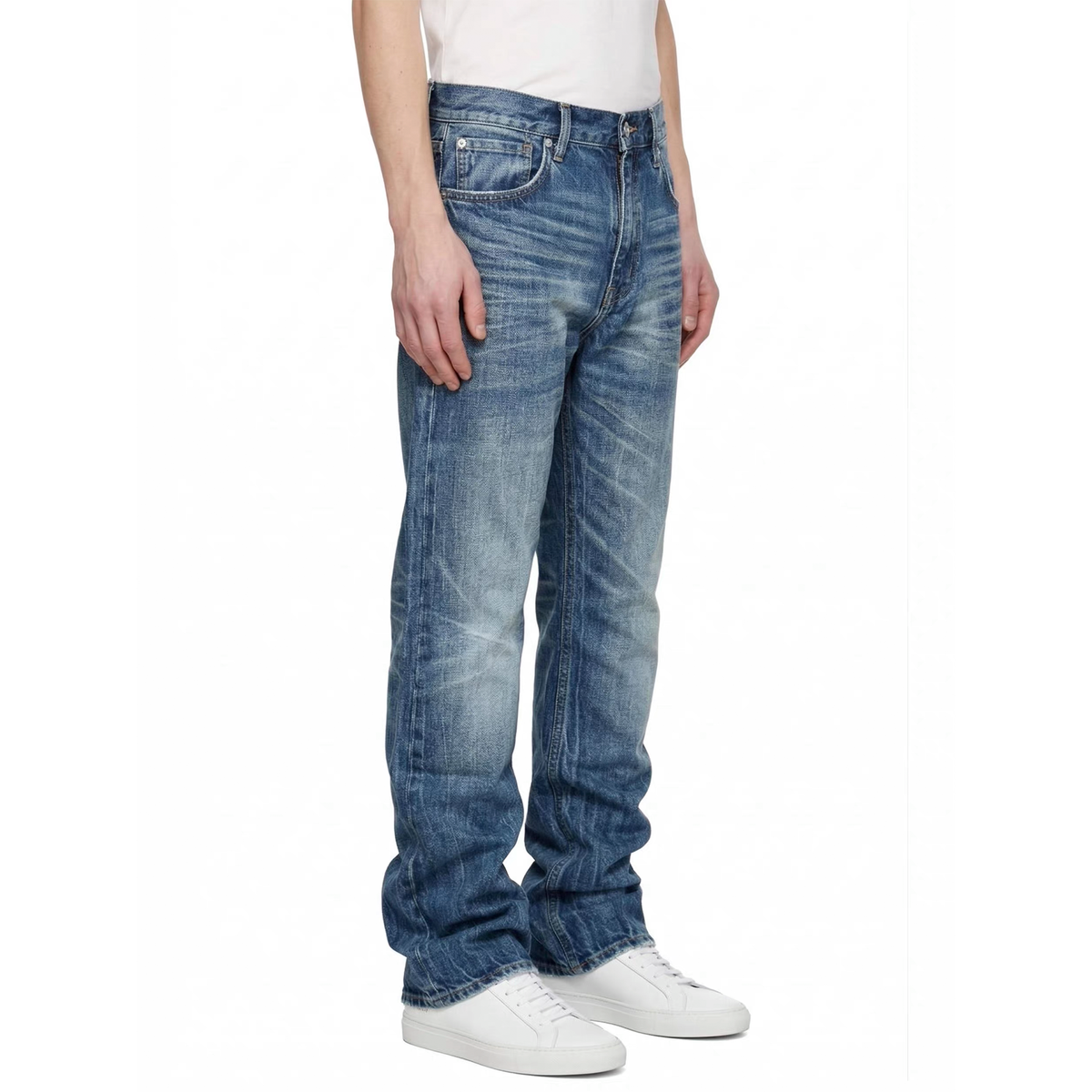 ZWDH Classic Washed Straight-Leg Jeans