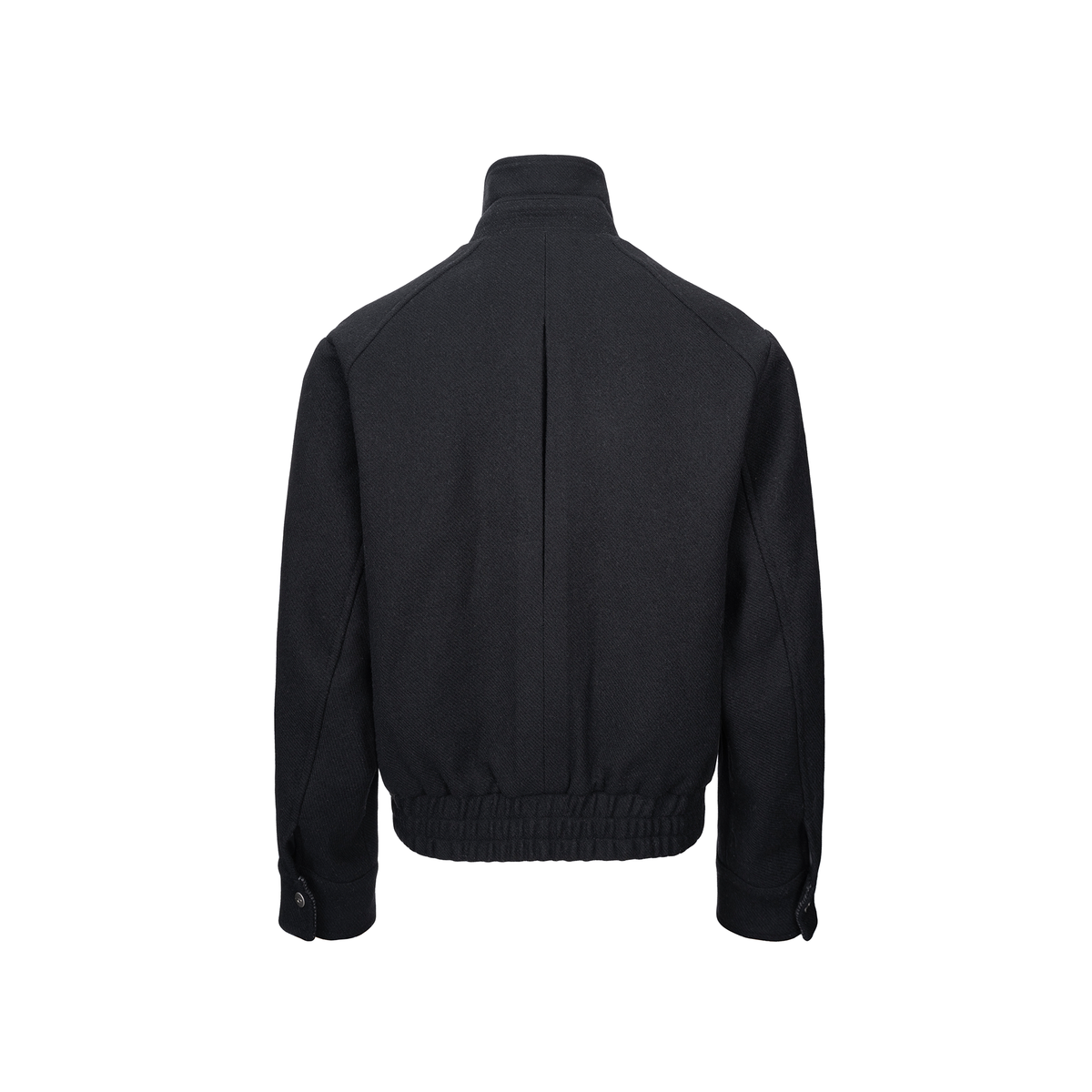 CATSSTAC Retro Wool-Blend Asymmetric Double-Placket Jacket