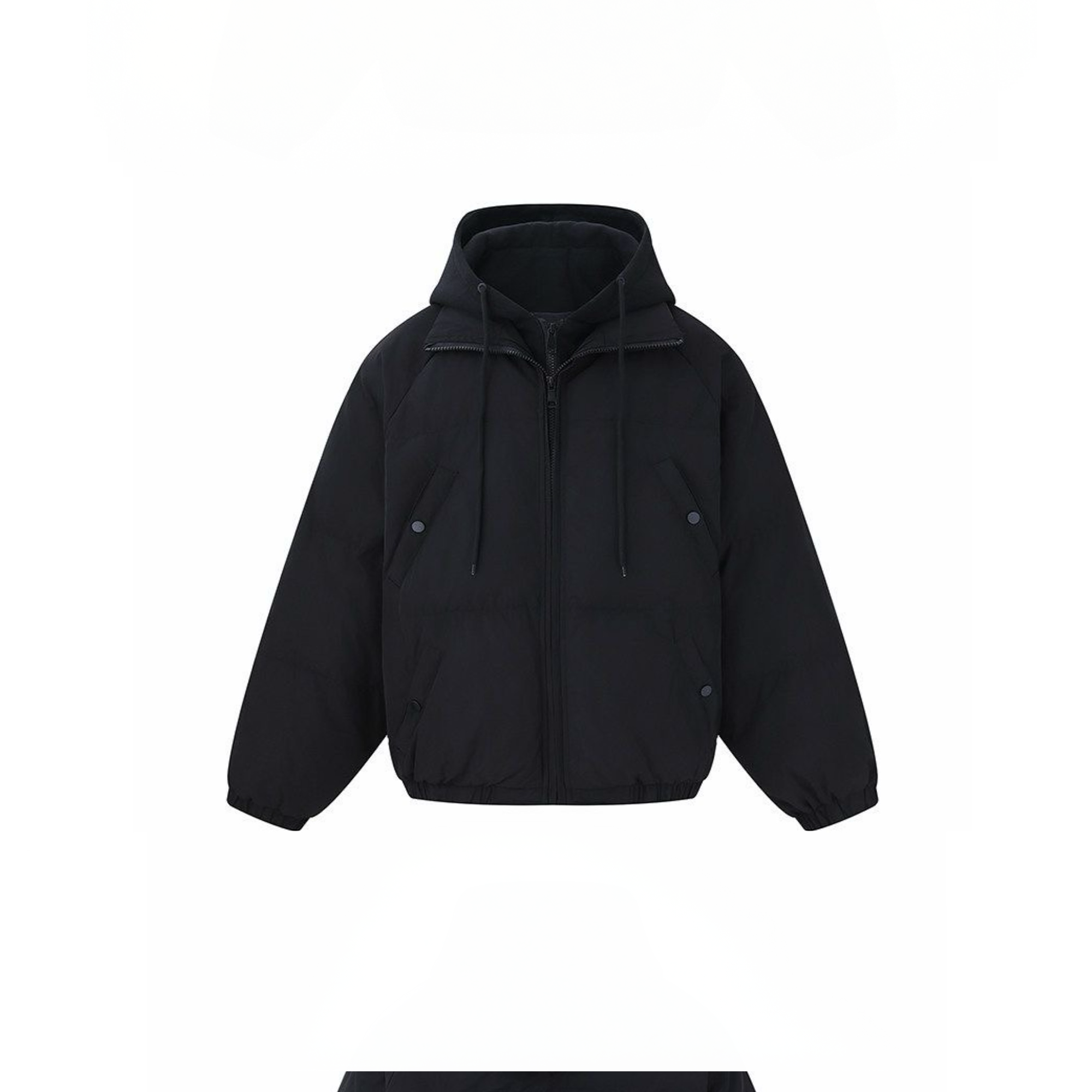 WIID Essential faux layered Hooded Puffer Jacket