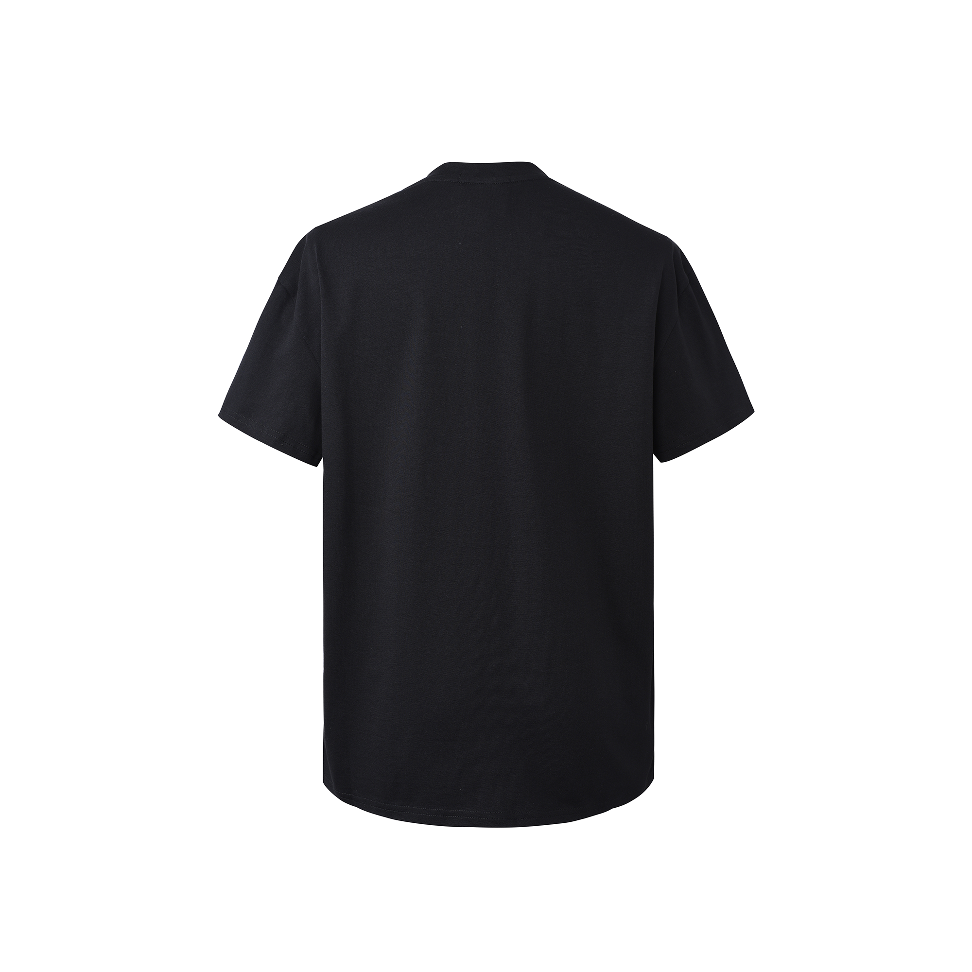 DREAM BAND Gothic Zippered Black Graphic T-Shirt