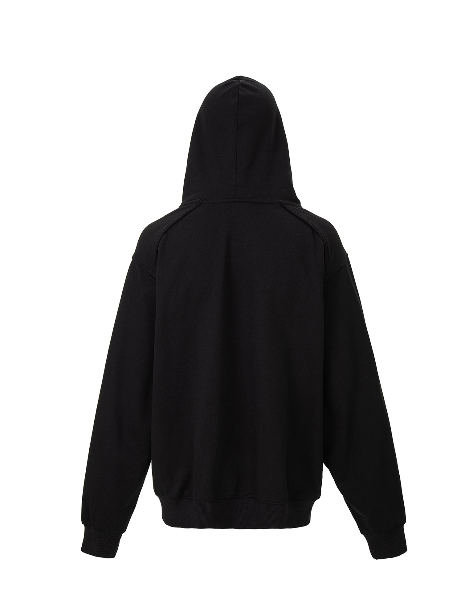 F2CE Essential Metal Badge Snap Hoodie
