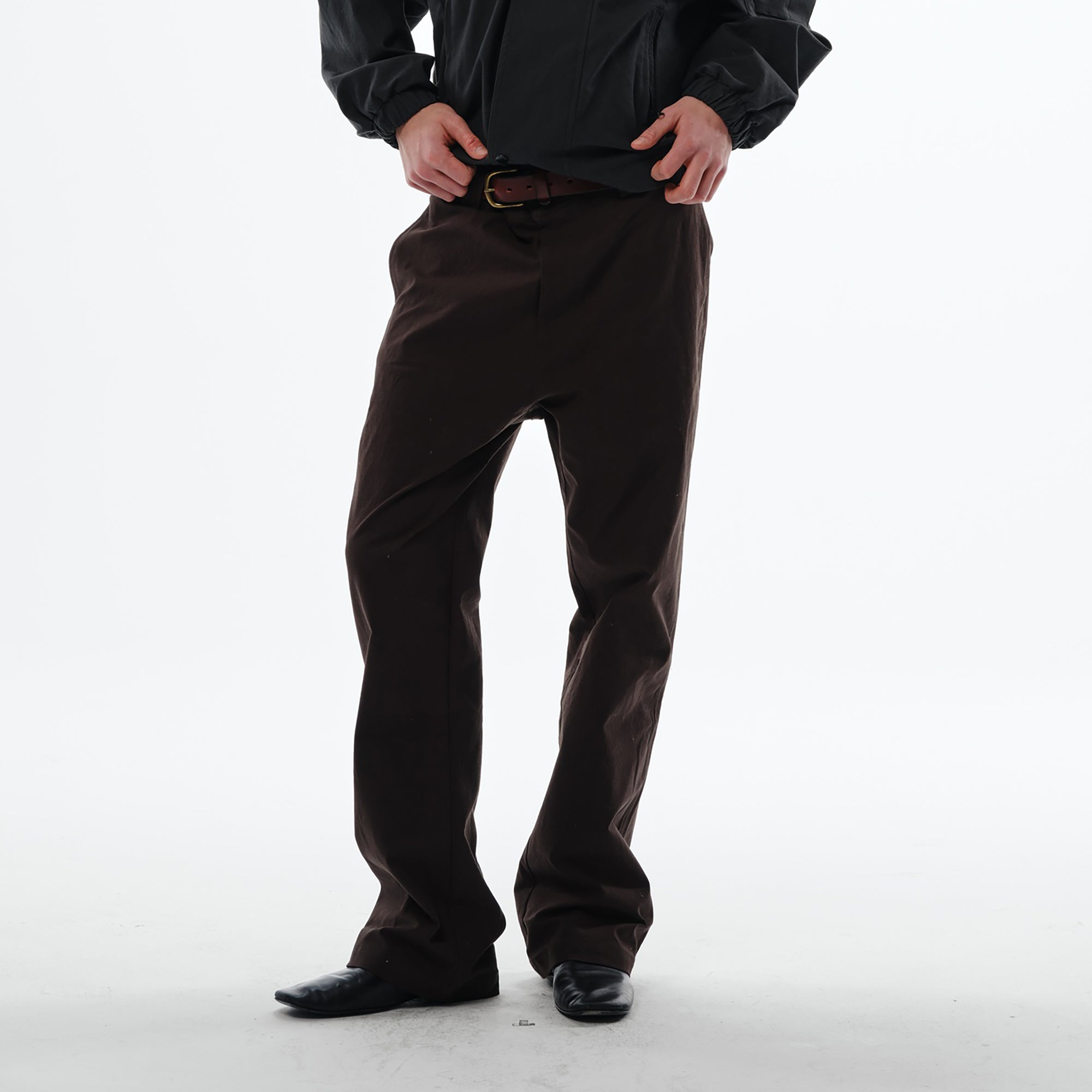 TRECLUB Retro Straight-Leg Trousers, premium urban and streetwear designers apparel on PROJECTISR.com, TRECLUB