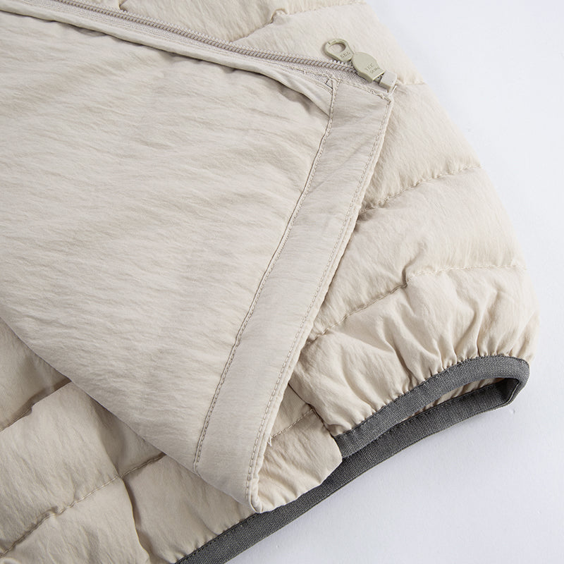 F2CE Structured Puffer Down Hooded Vest